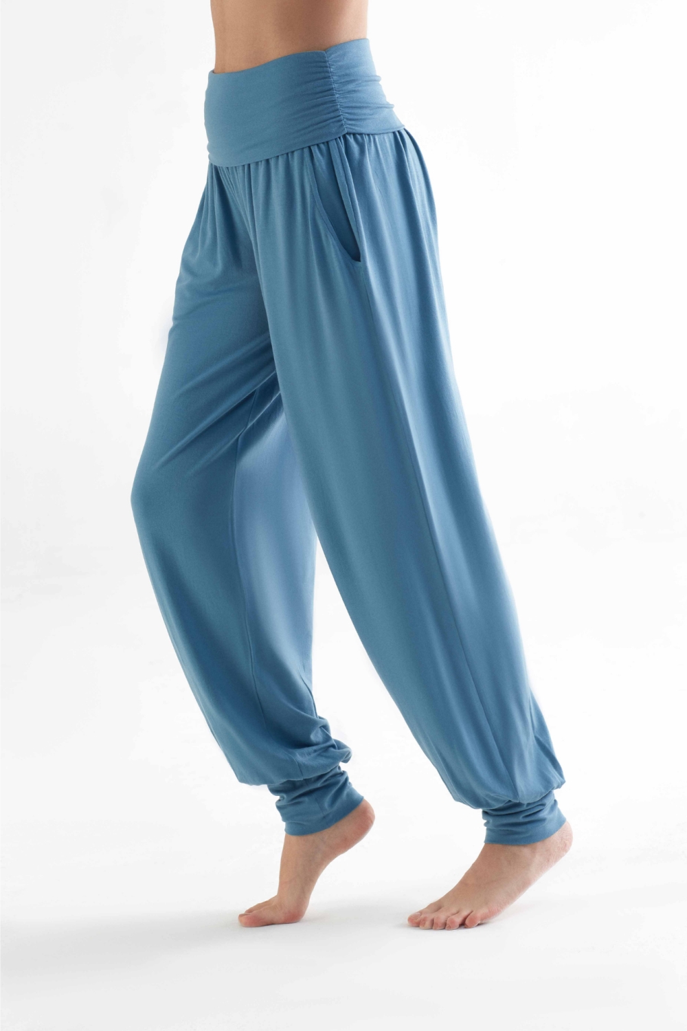 True North Damen vegan Yogahose Atlantikblau