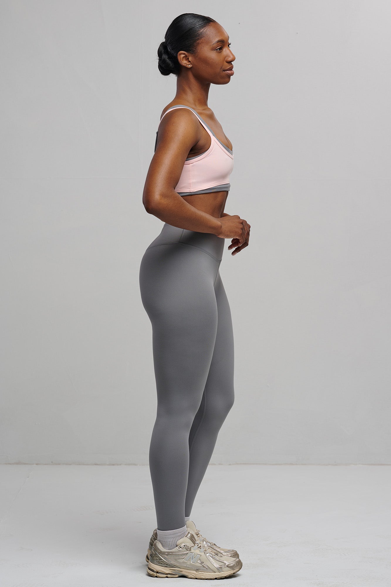 SEAAV womens vegan Leggings Liftline Storm Grey
