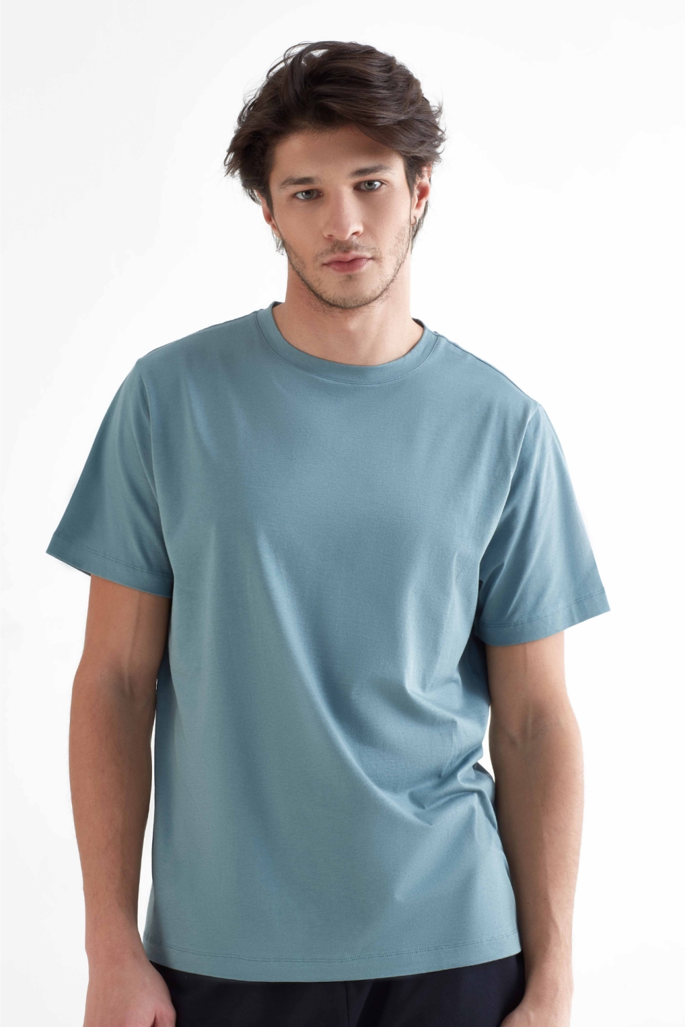 True North men vegan T-Shirt Light Grey