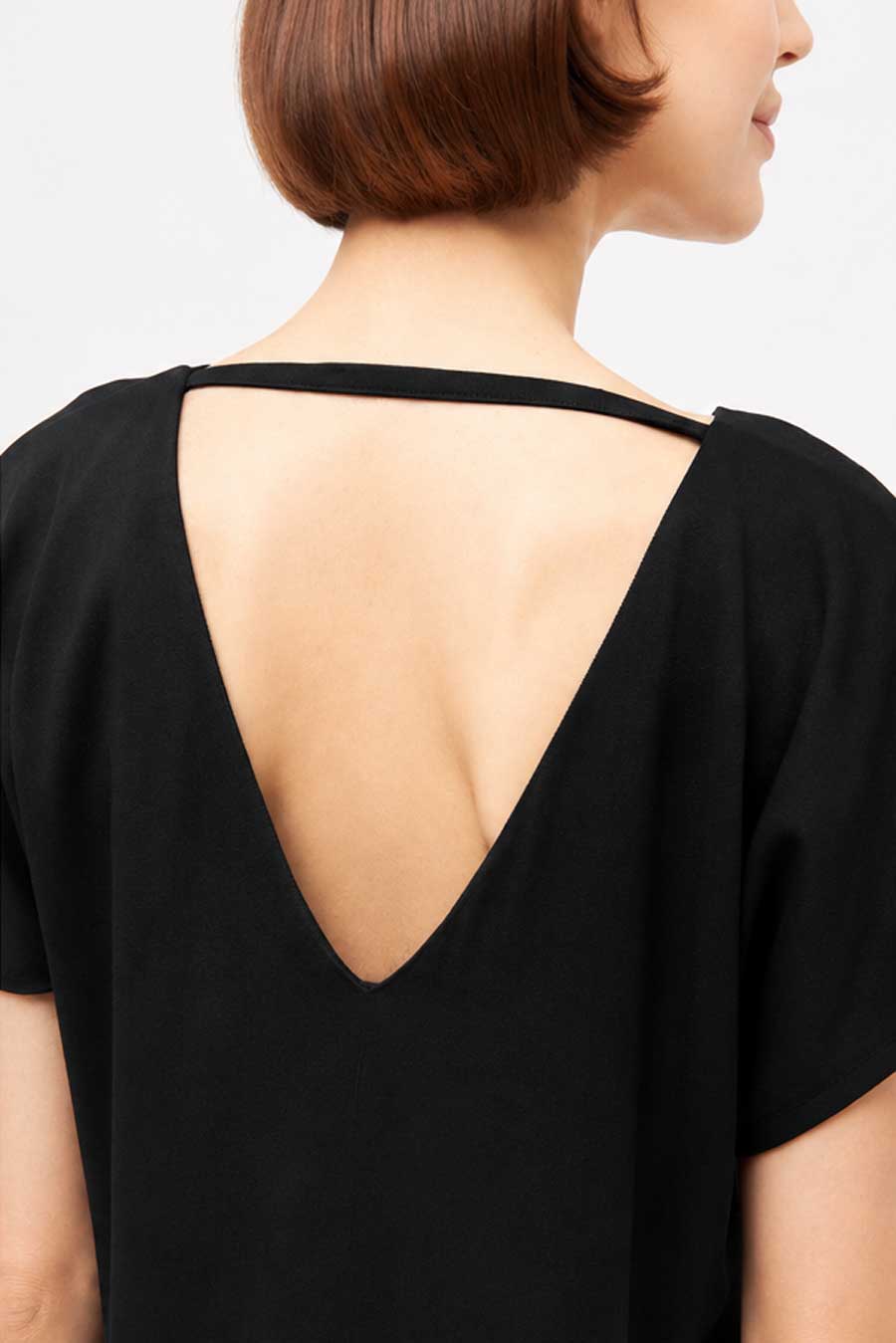 WiDDA womens vegan Dress Caro Black