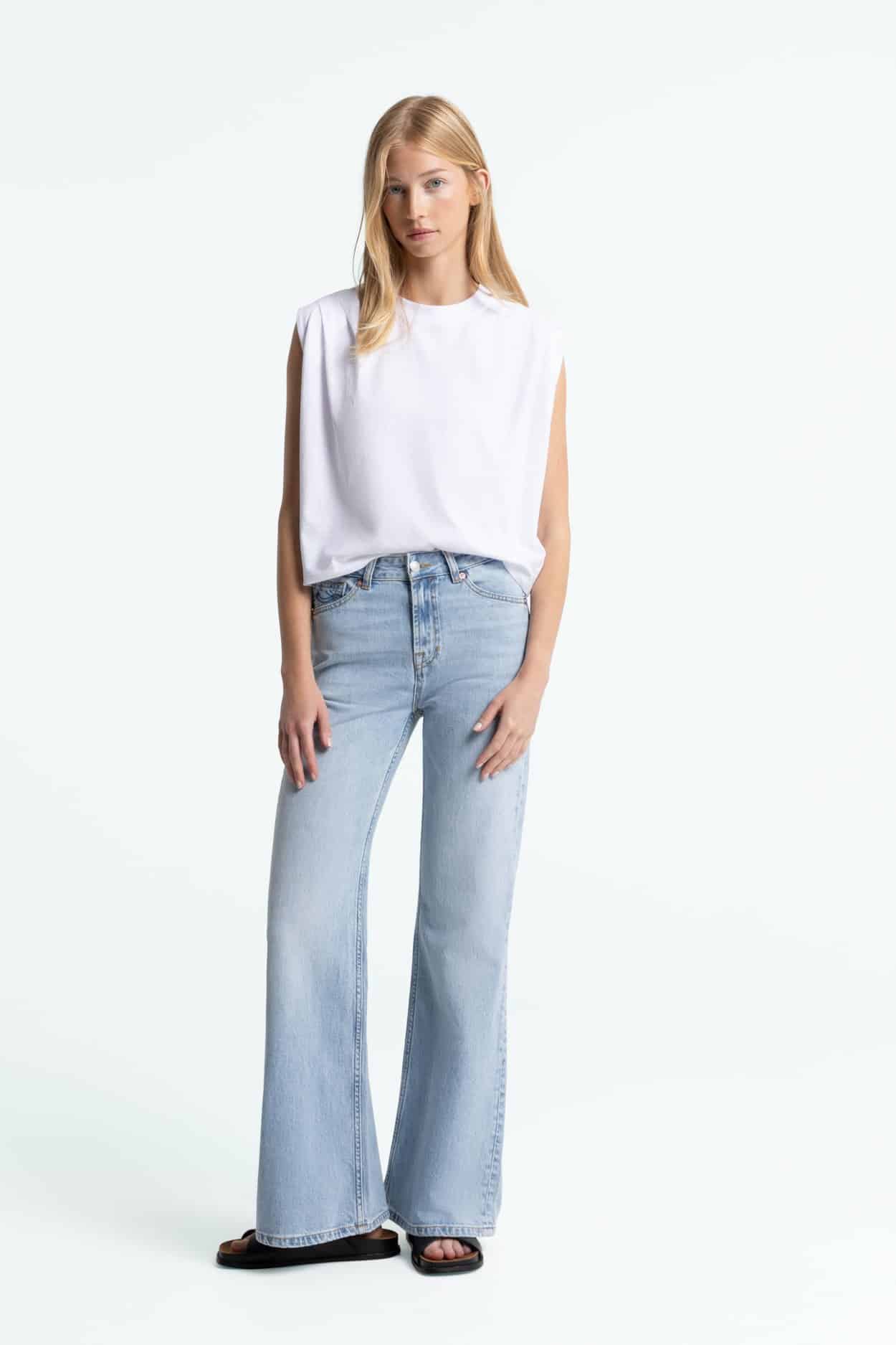 Kings of Indigo womens vegan Top Caterina White