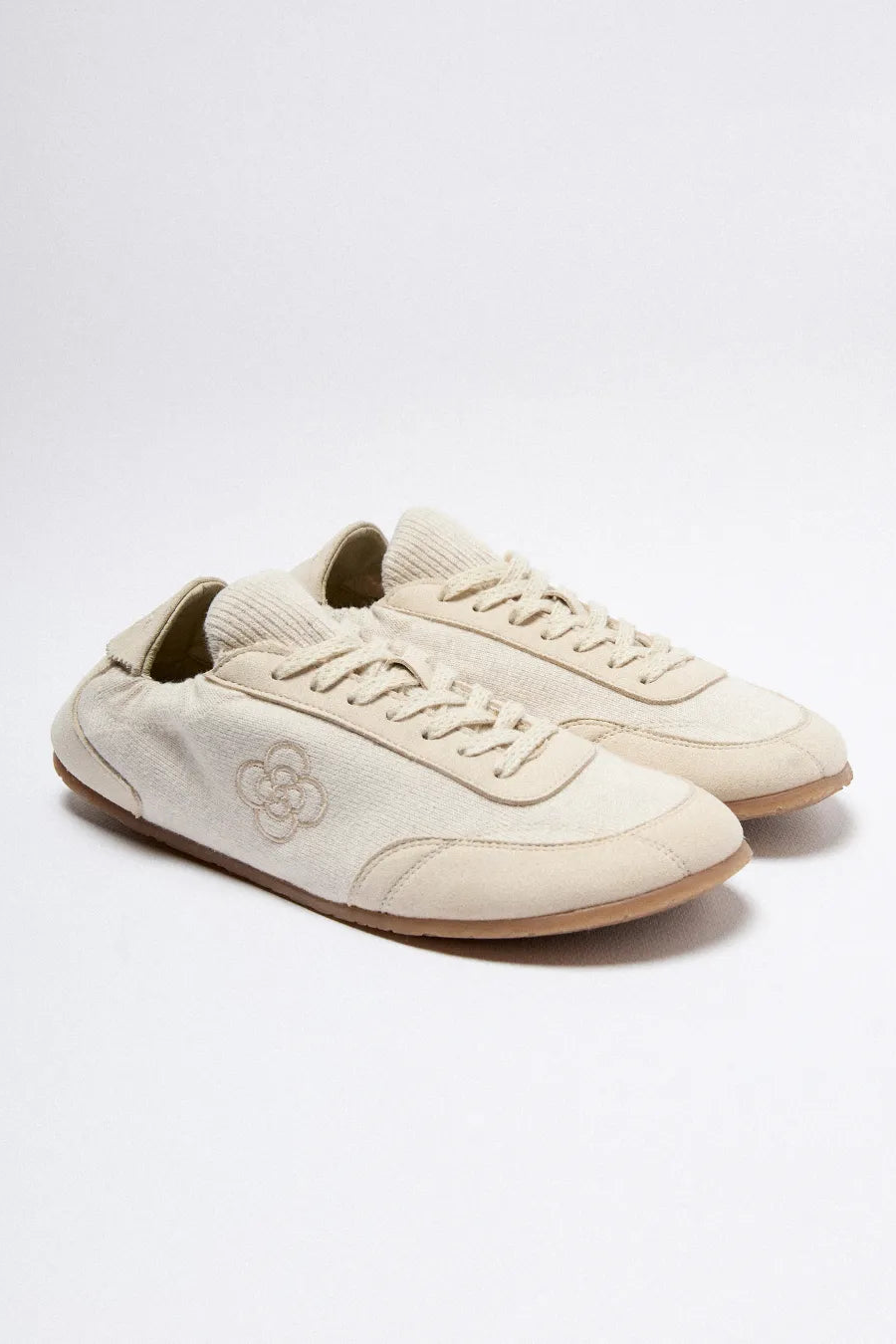 Clotsy Damen vegan Sneaker Fiora Beige
