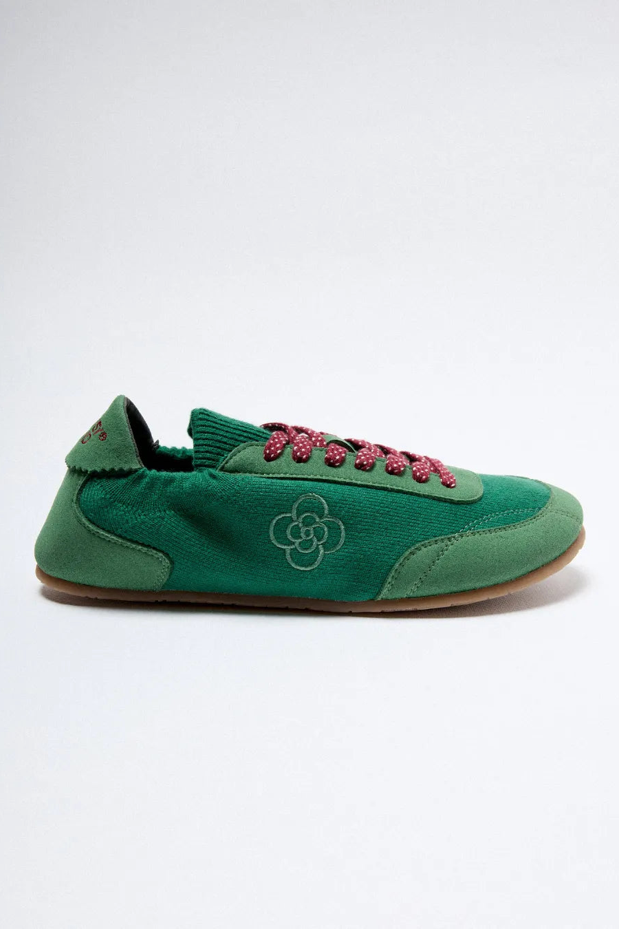 Clotsy Damen vegan Sneaker Fiora Gr&Atilde;&frac14;n