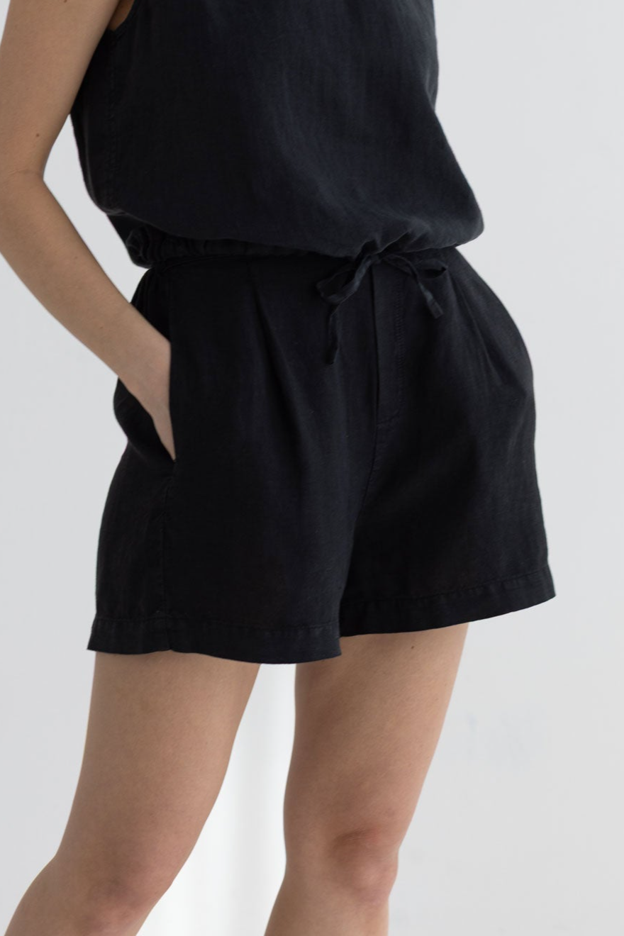TWOTHIRDS Damen vegan Shorts Harakka Schwarz
