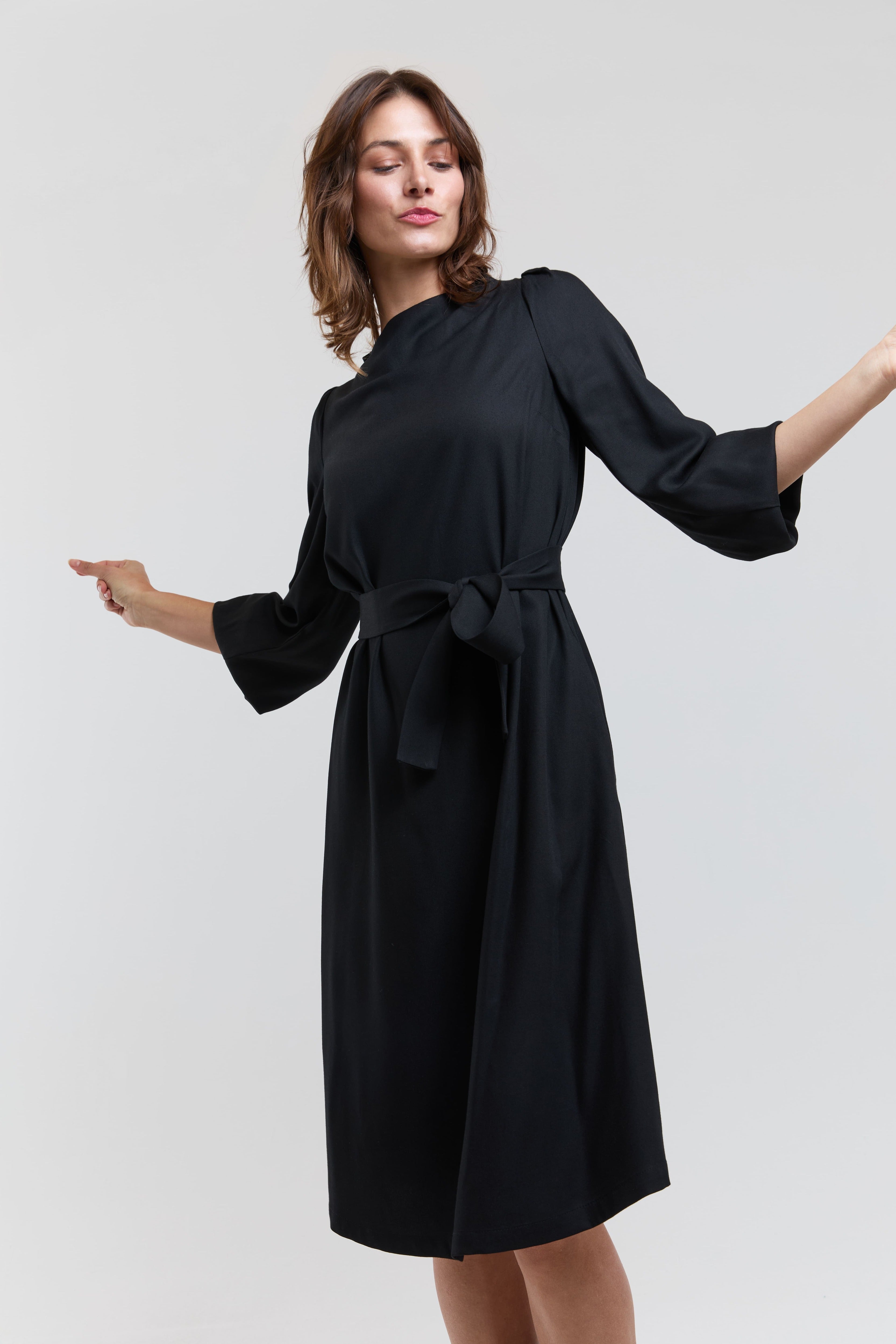 AYANI womens vegan Dress Mia Black