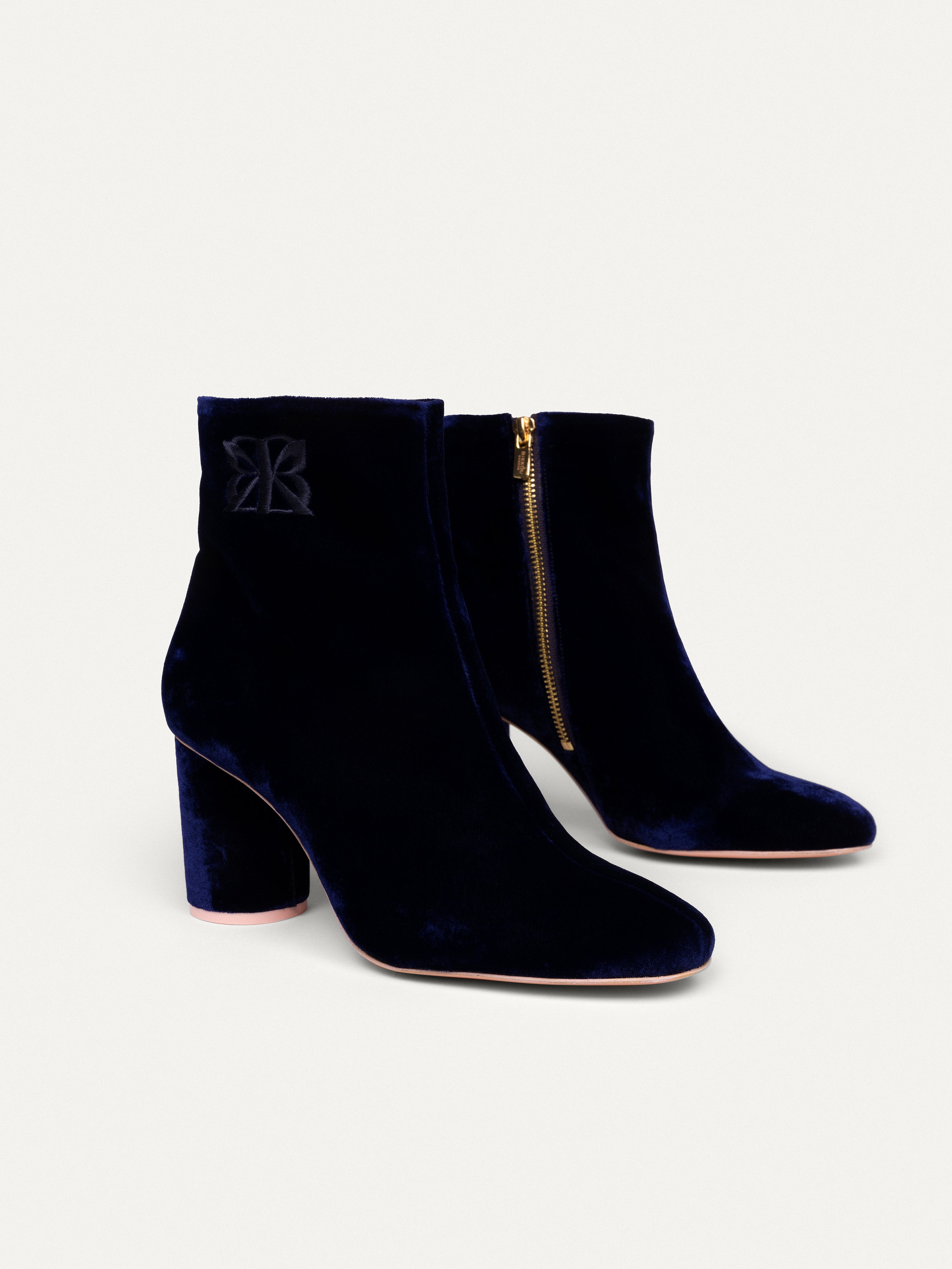 BIKKOU womens vegan Boots Expo At The Gallery Midnight Blue