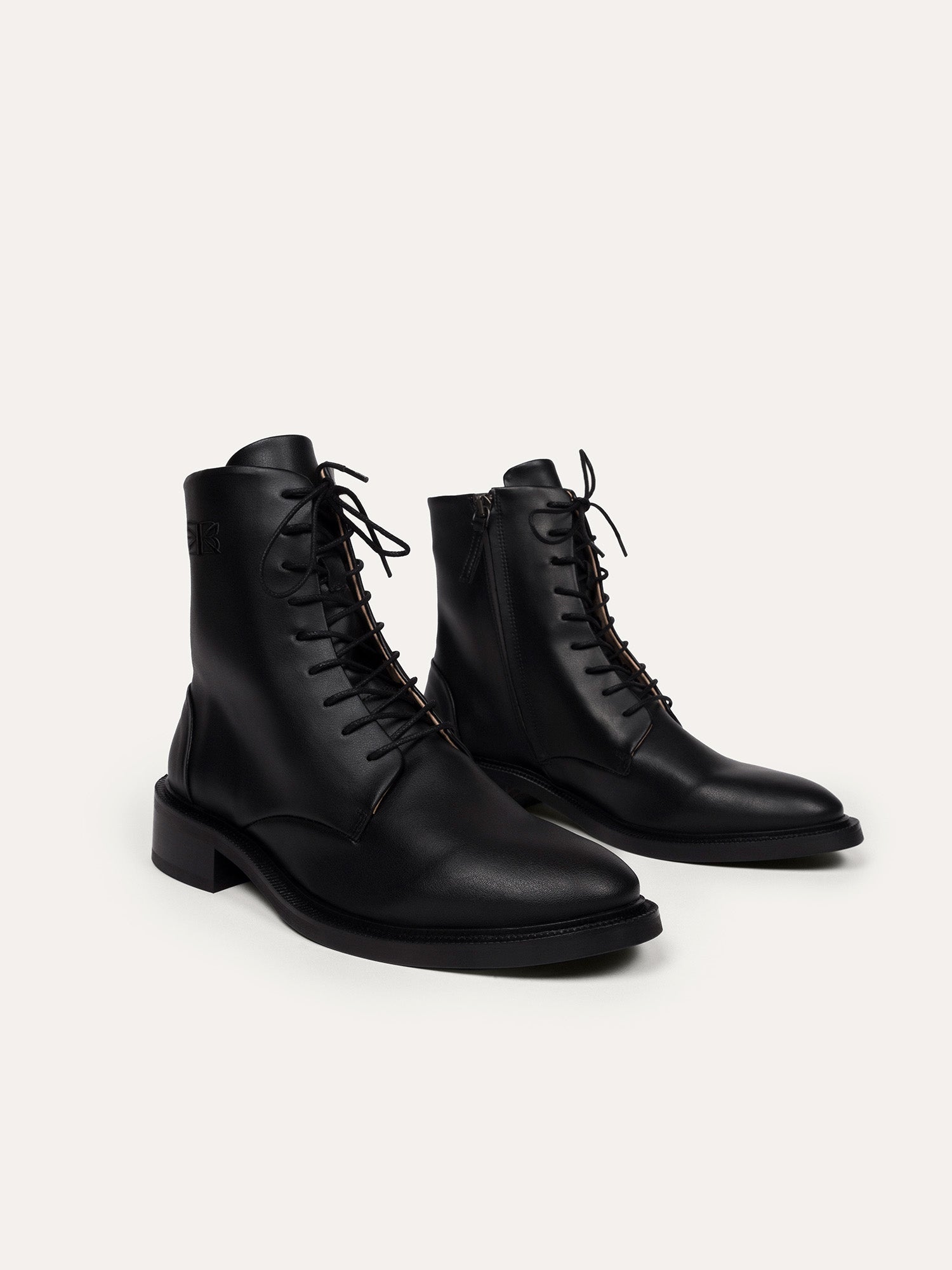 BIKKOU womens vegan Boots Walk The City Black