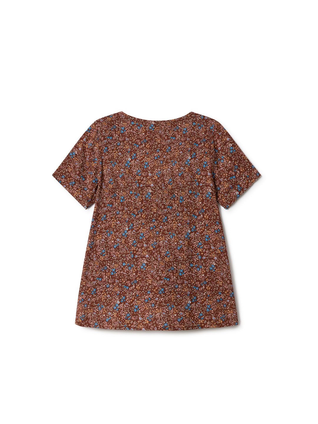 TWOTHIRDS womens vegan Shirt Clerke Country Flowers Red