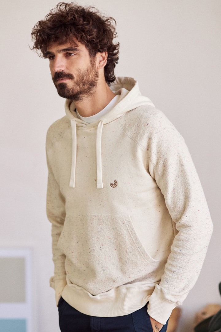 TWOTHIRDS men vegan Hoodie Weh Almond
