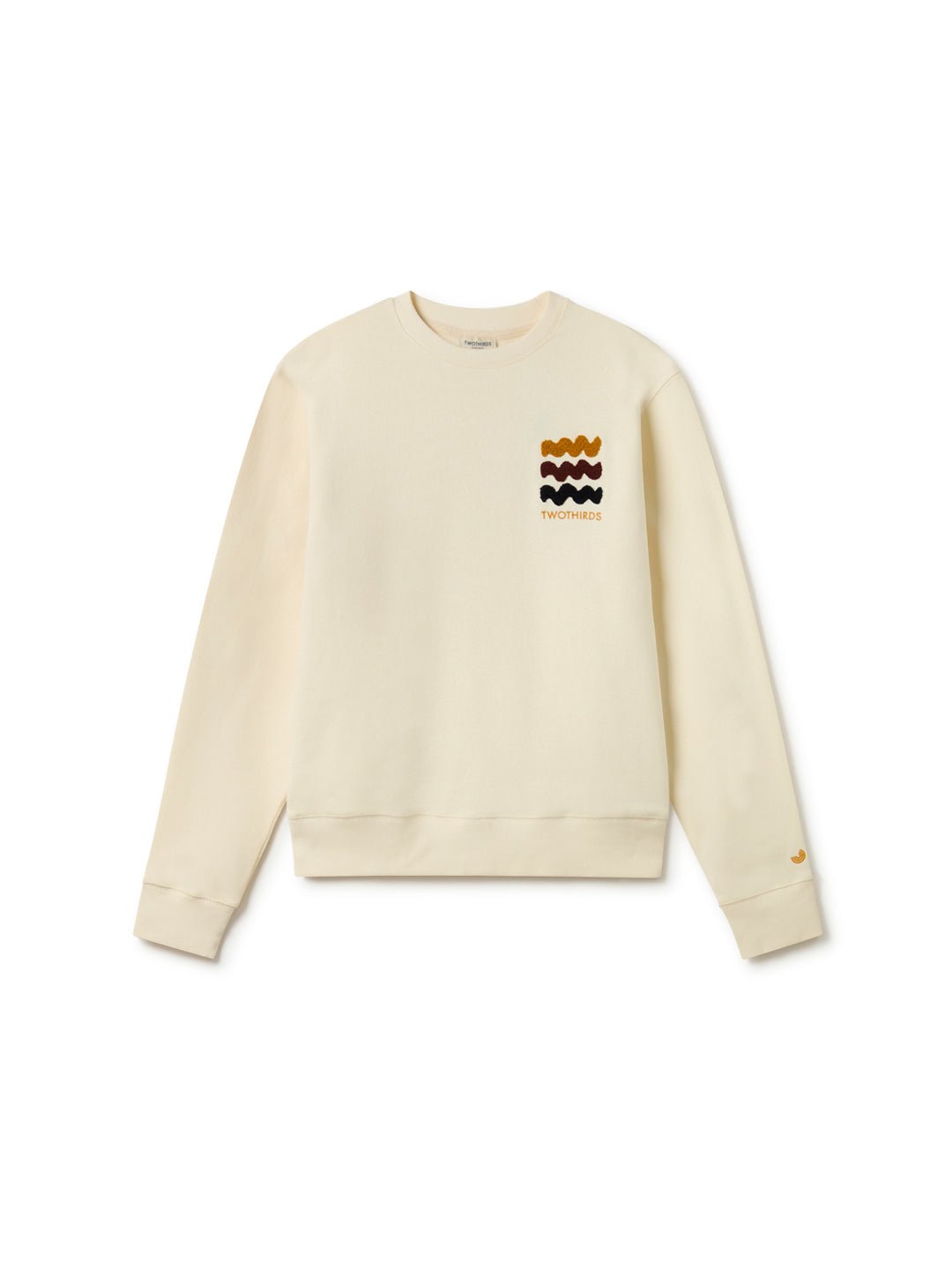 TWOTHIRDS men vegan Sweatshirt Faon Ecru