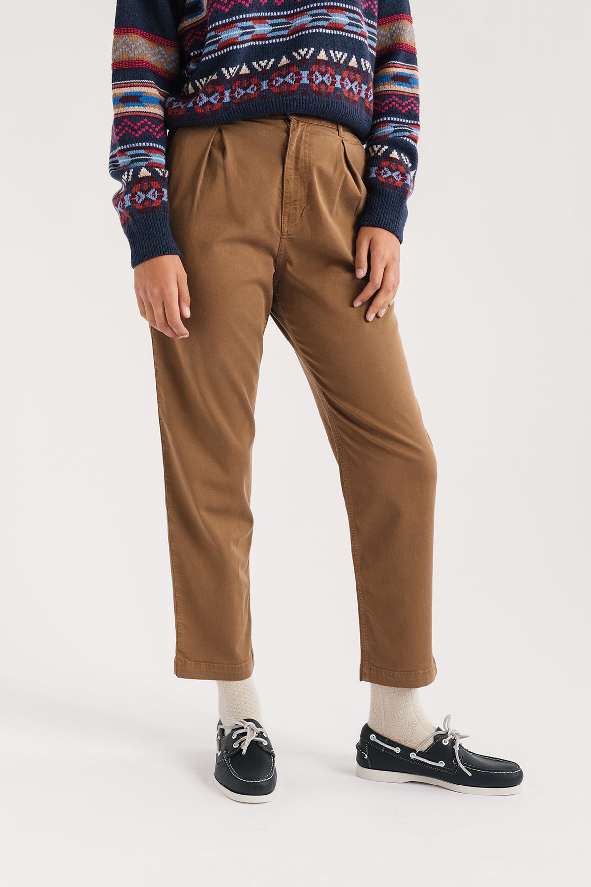 TWOTHIRDS Damen vegan Hose Koserow Tobacco
