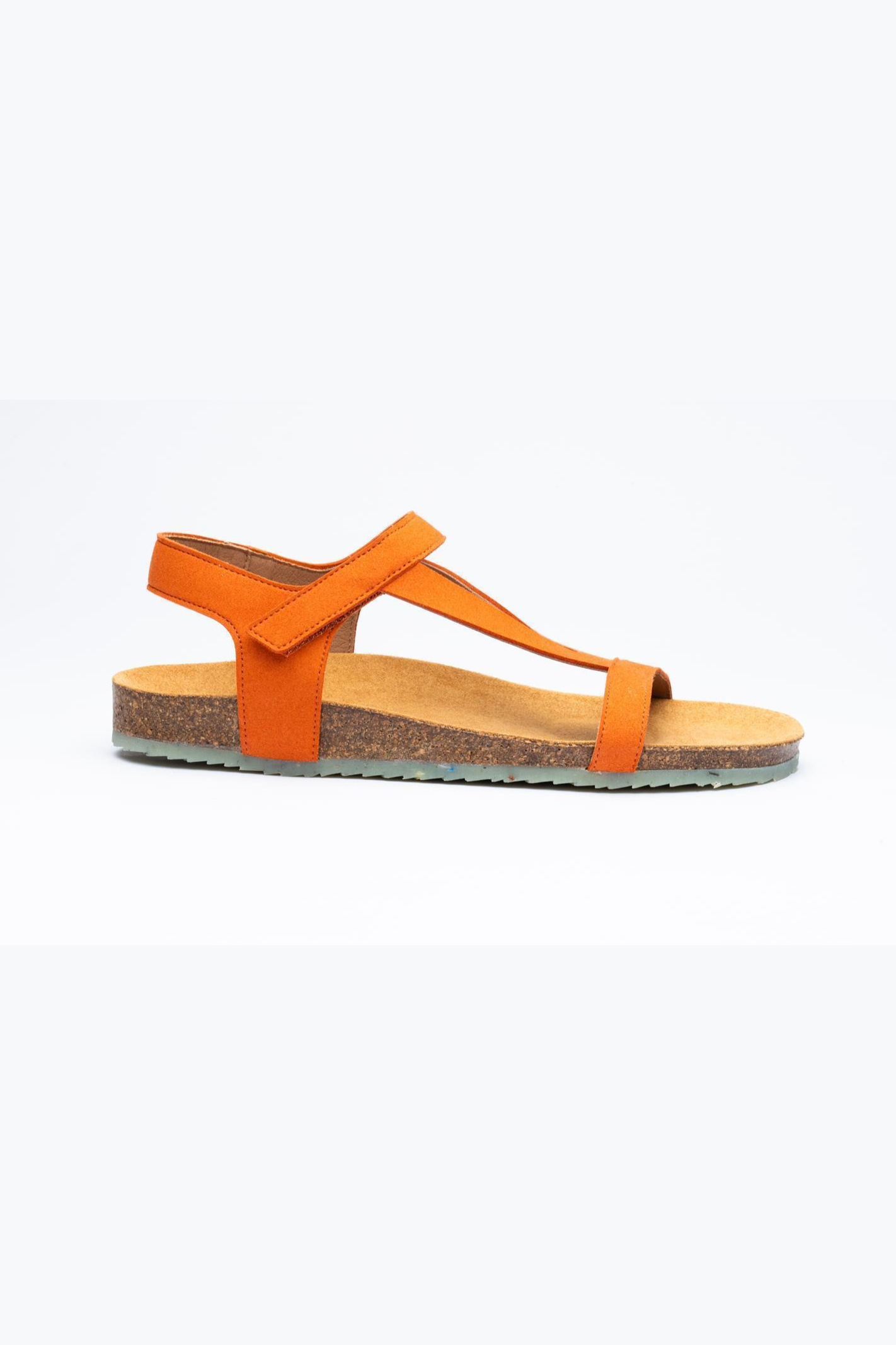 Zouri Damen vegan Sandalen Abyss Tangerine