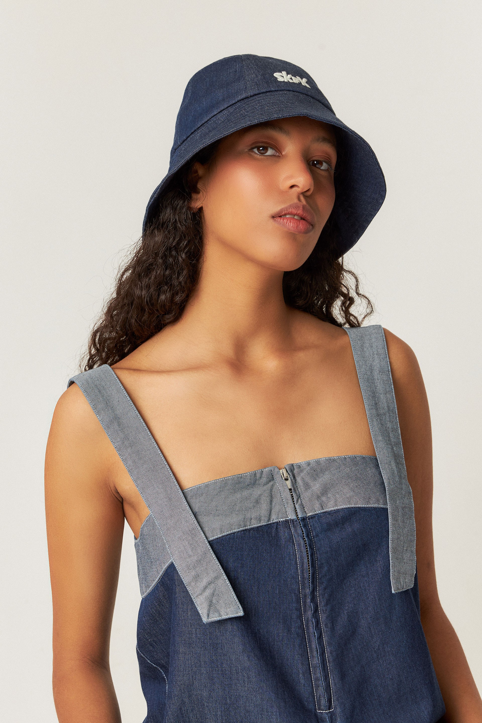 SKFK womens vegan Hat Marinel Navy Blue