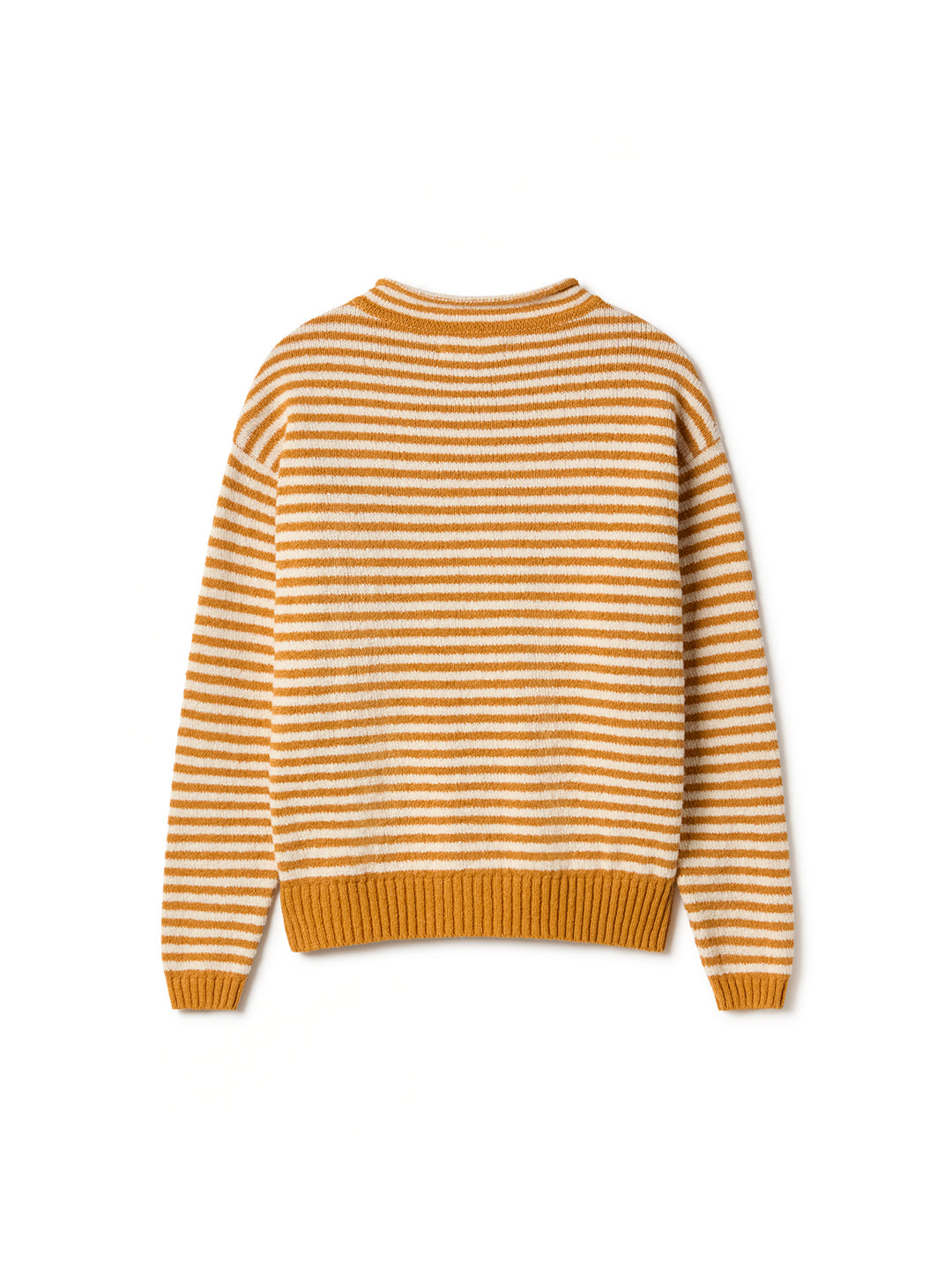 TWOTHIRDS womens vegan Sweater Necker Mustard/Ecru