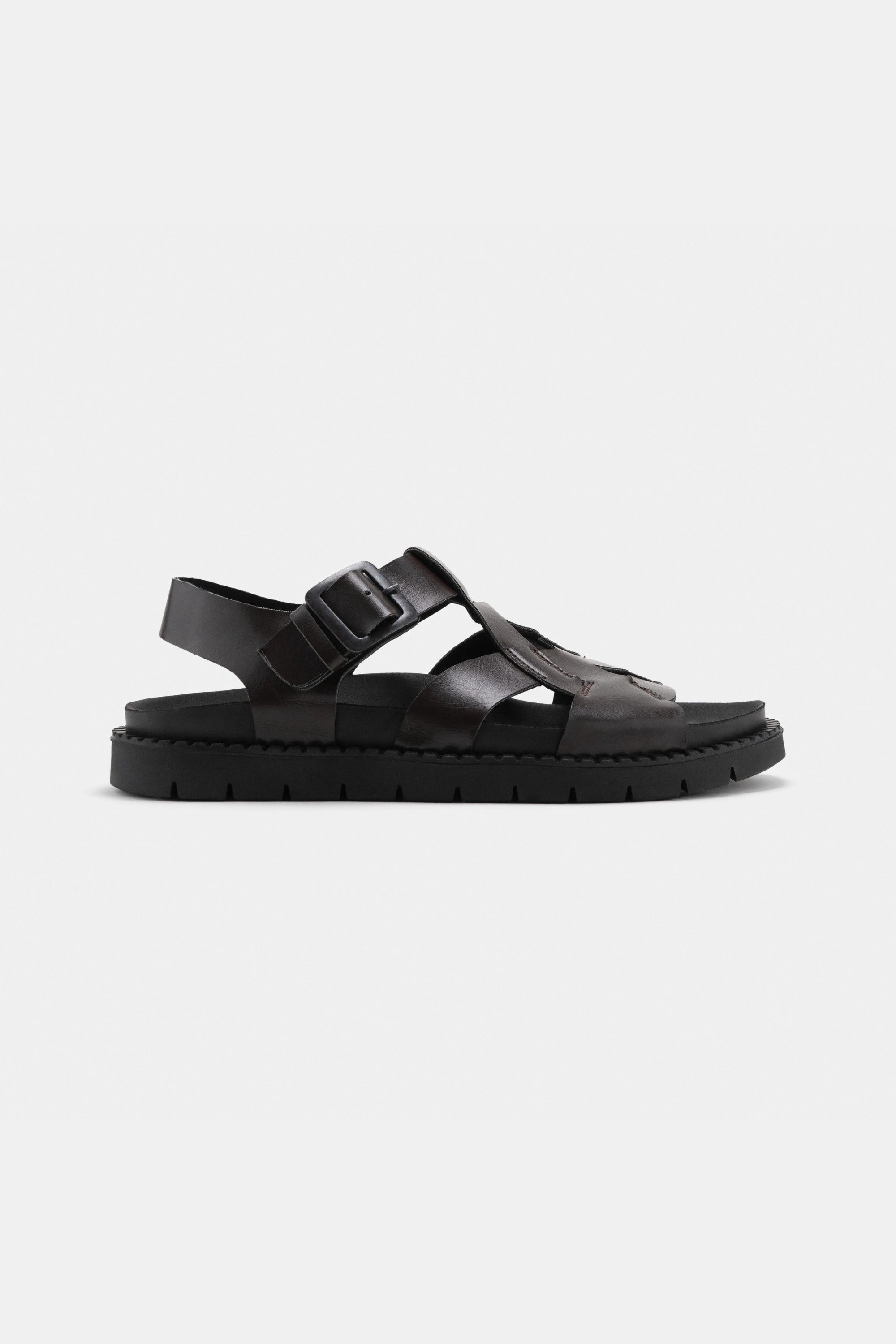 Z&Atilde;&uml;ta Damen vegan Sandalen Nazea Braun
