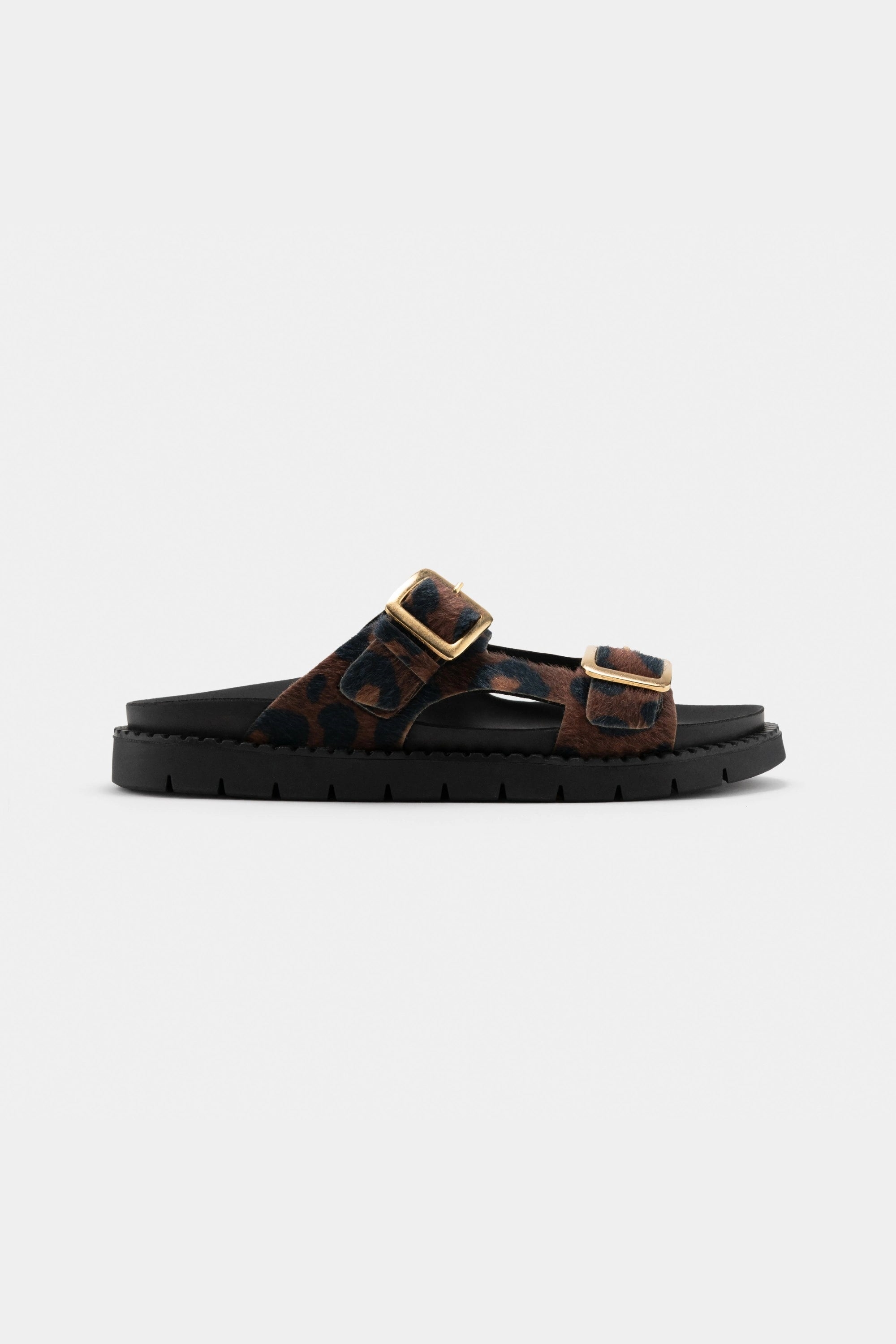 Z&Atilde;&uml;ta Herren vegan Sandalen Praia Leopard Print Strand