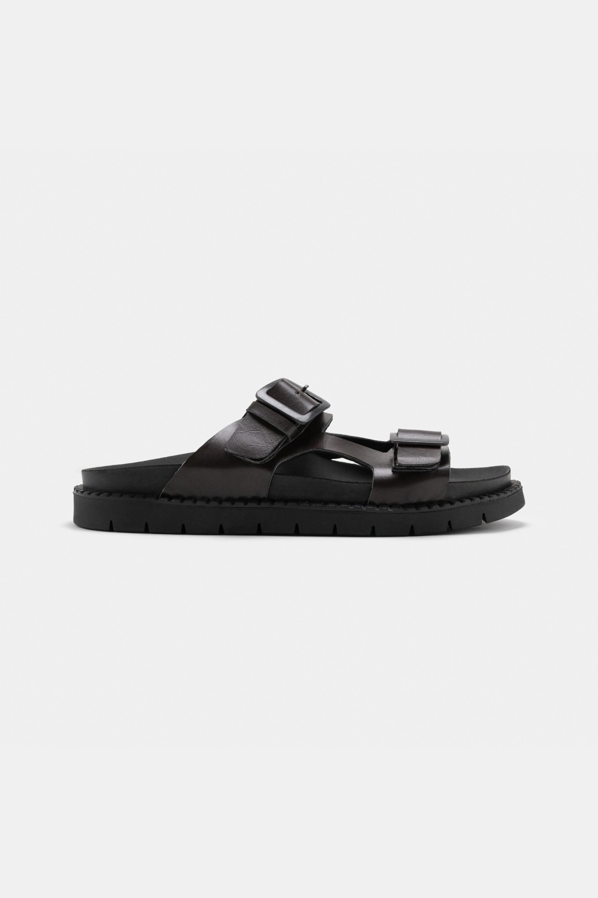 Z&Atilde;&uml;ta Herren vegan Sandalen Praia Brown Beach