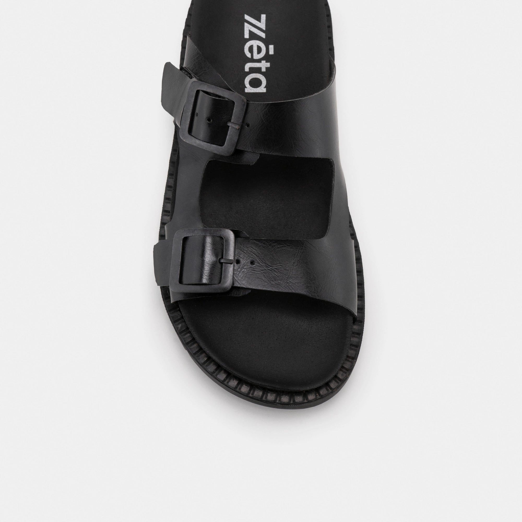Zèta men vegan Sandals Praia Black Beach