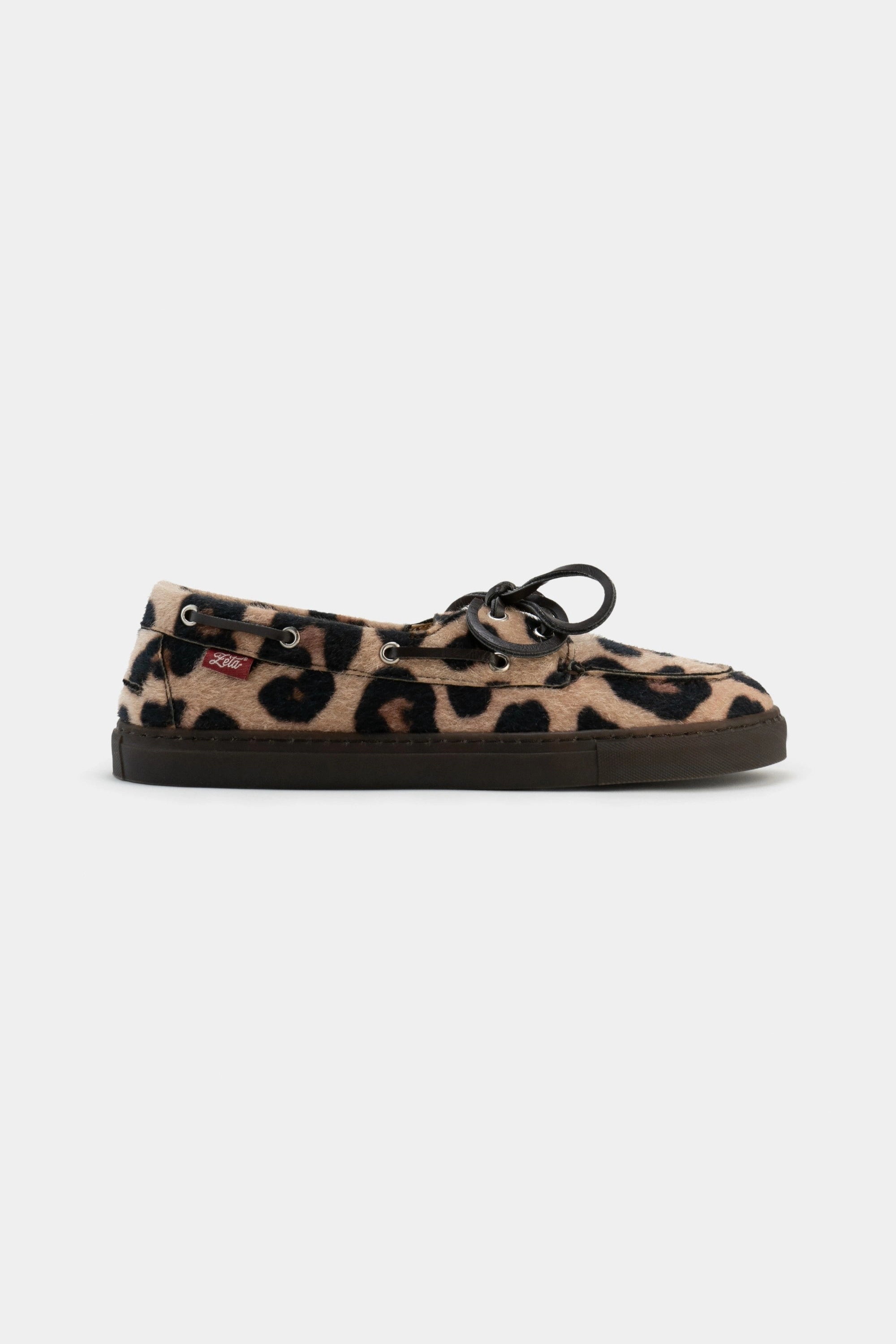 Z&Atilde;&uml;ta Damen vegan Schuhe Lagos Leopard Print