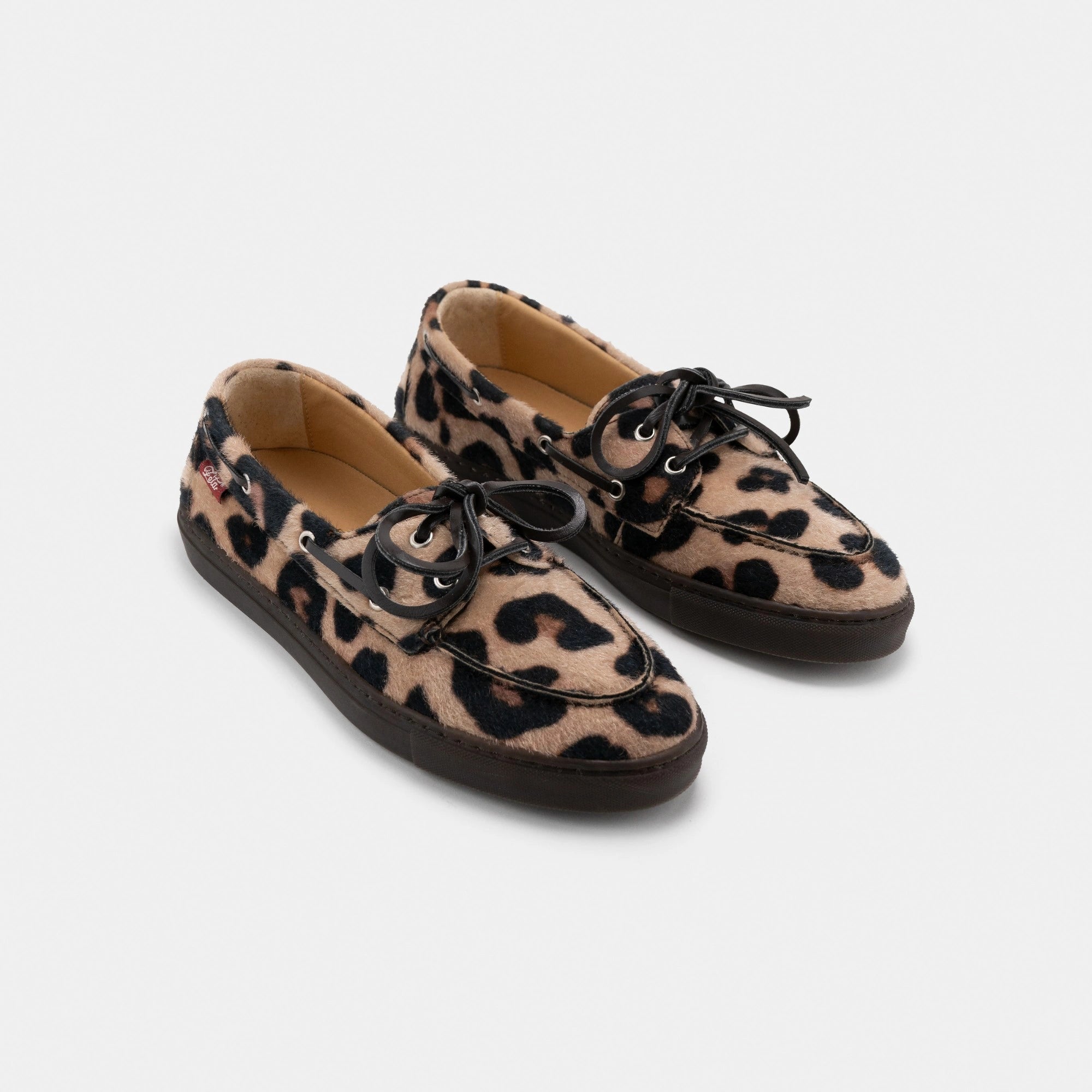 Zèta womens vegan Shoes Lagos Leopard Print