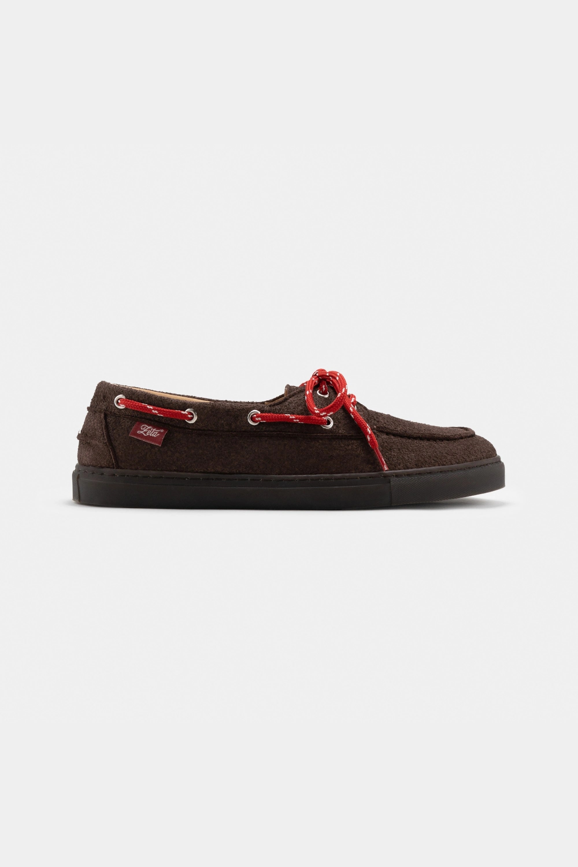 Z&Atilde;&uml;ta Damen vegan Schuhe Lagos Hairy Chocolate Brown