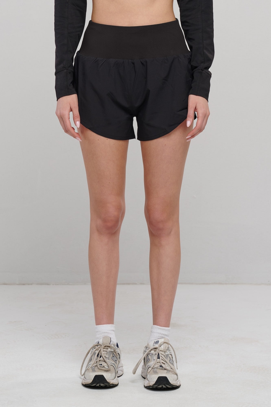 SEAAV womens vegan Shorts Flow Pace Onyx