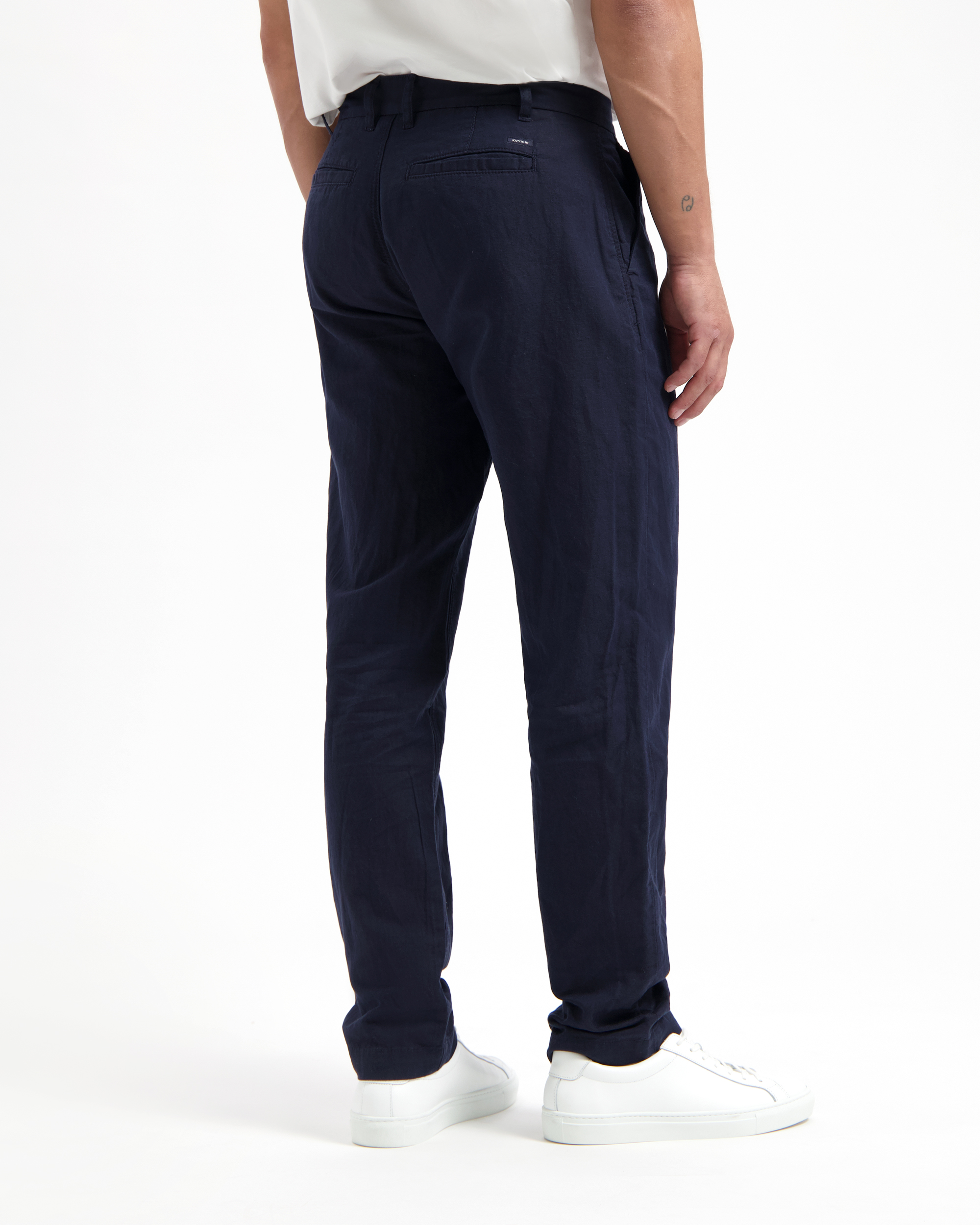 Kuyichi men vegan Pants Darren Midnight Blue