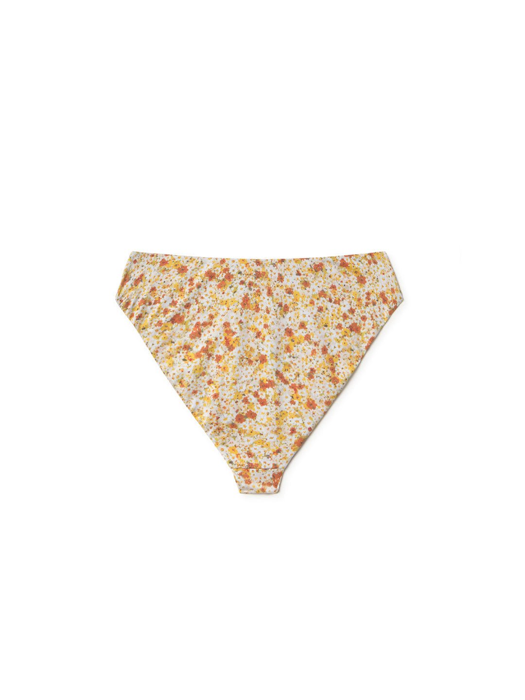 TWOTHIRDS womens vegan Bikini Bottom Gozo Golden Flowers