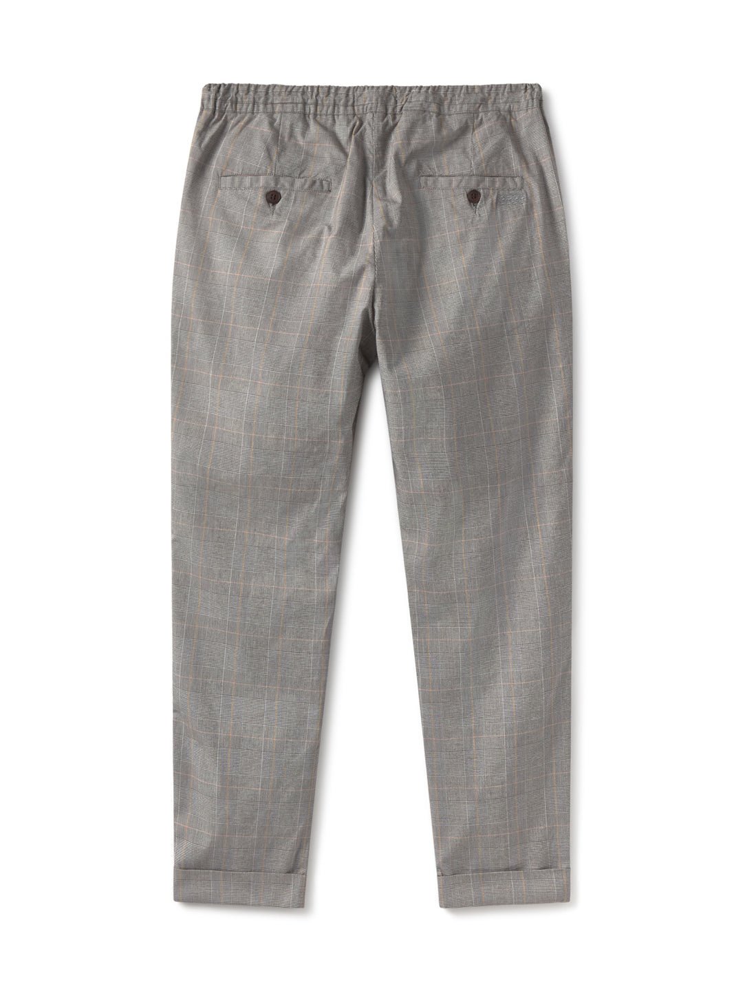 TWOTHIRDS men vegan Pants Pantar Checks Grey