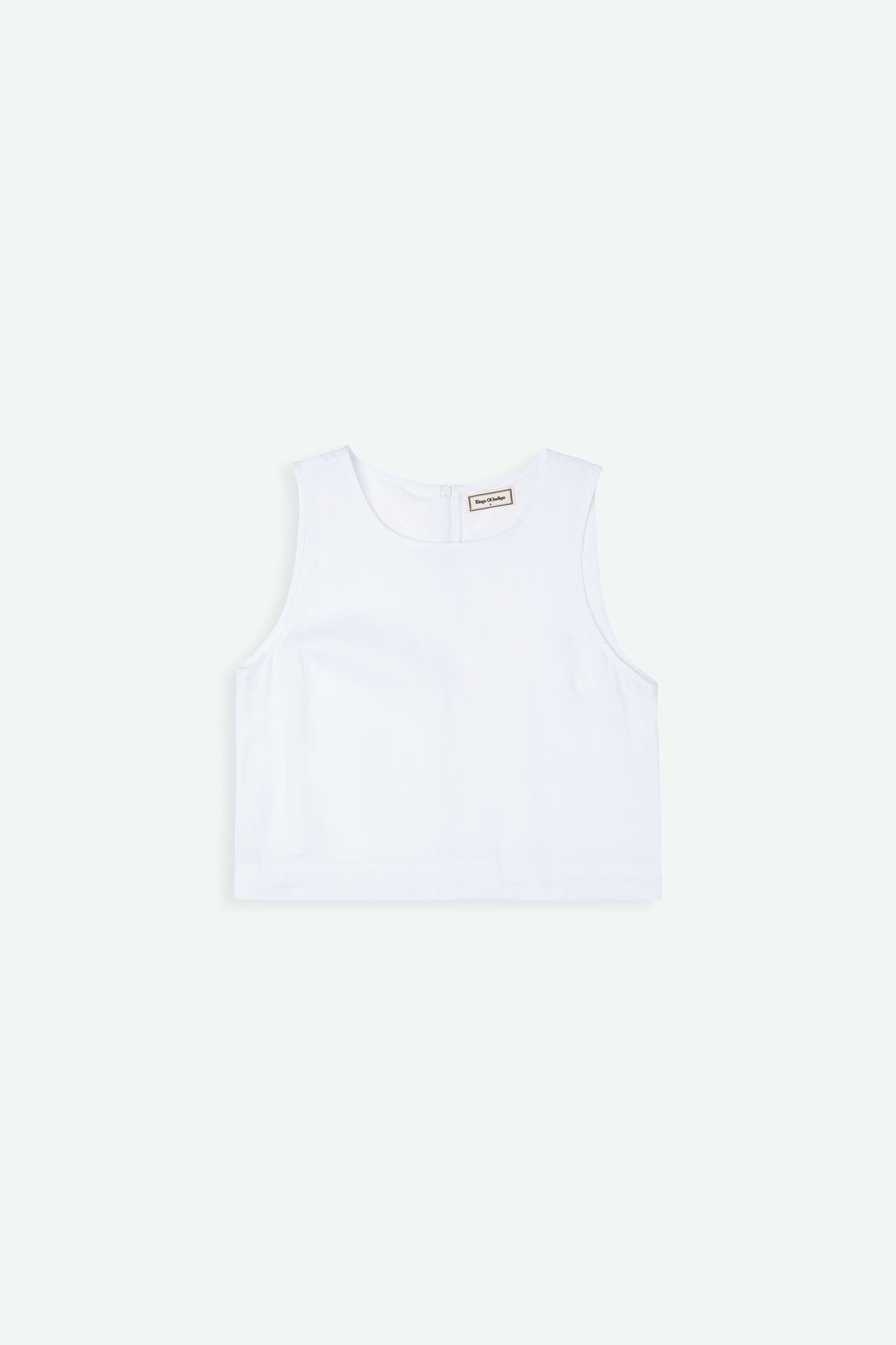 Kings of Indigo womens vegan Top Belle White