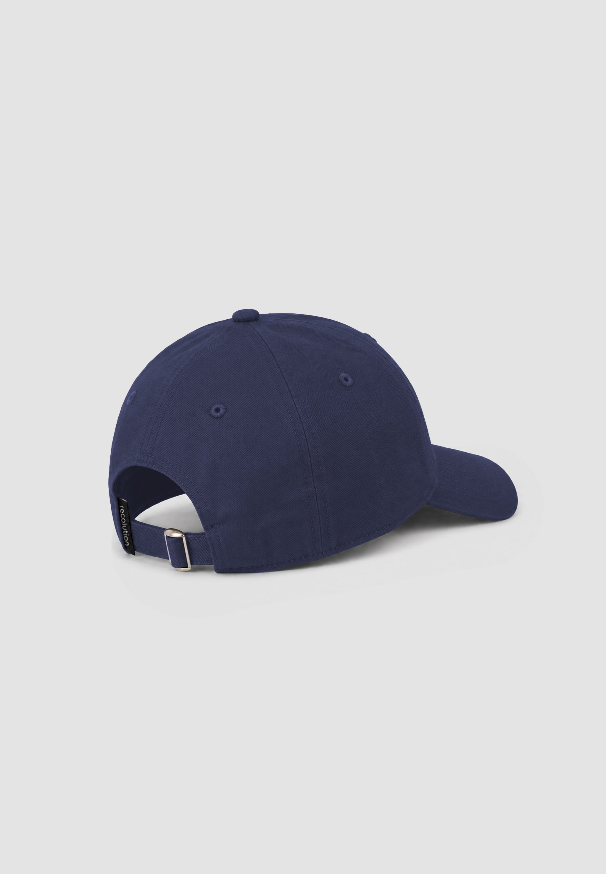 Recolution men vegan Cap Tupelo Logo Lapis Blue