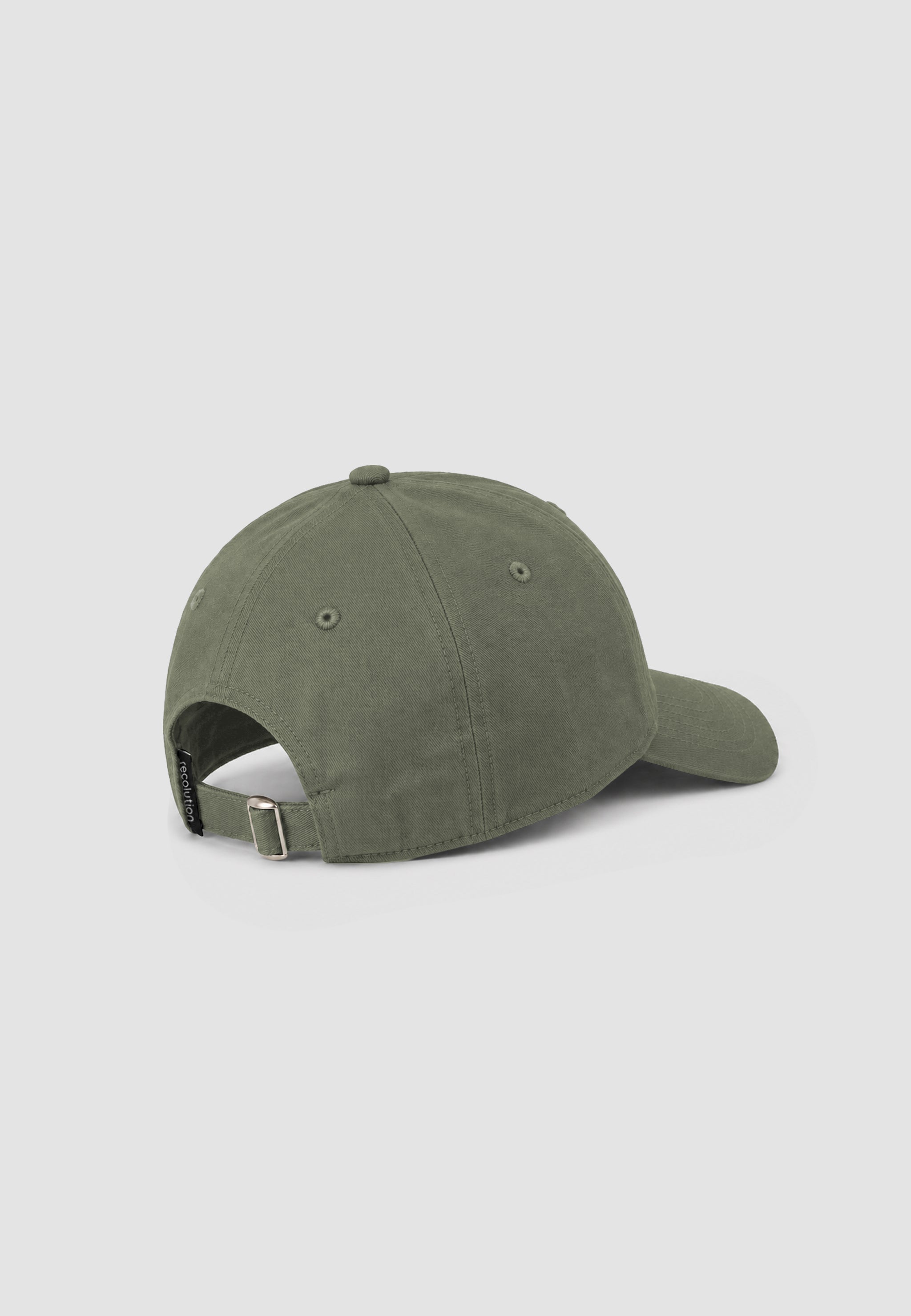 Recolution men vegan Cap Tupelo Logo Dark Khaki