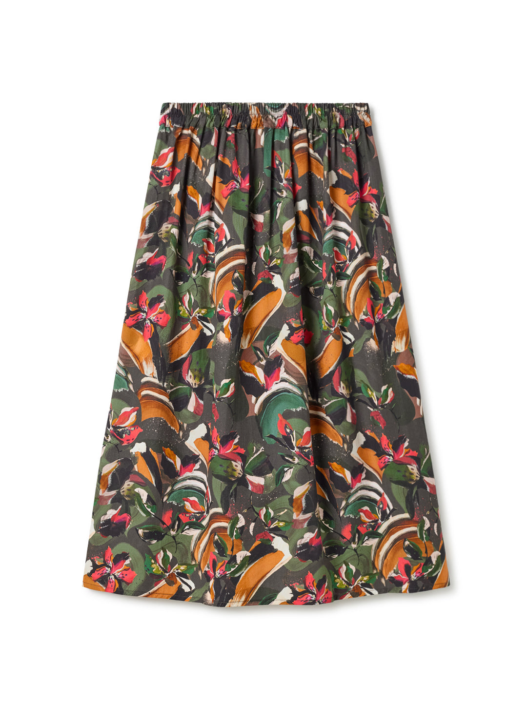 TWOTHIRDS womens vegan Skirt Yoronjima Abstract Flowers
