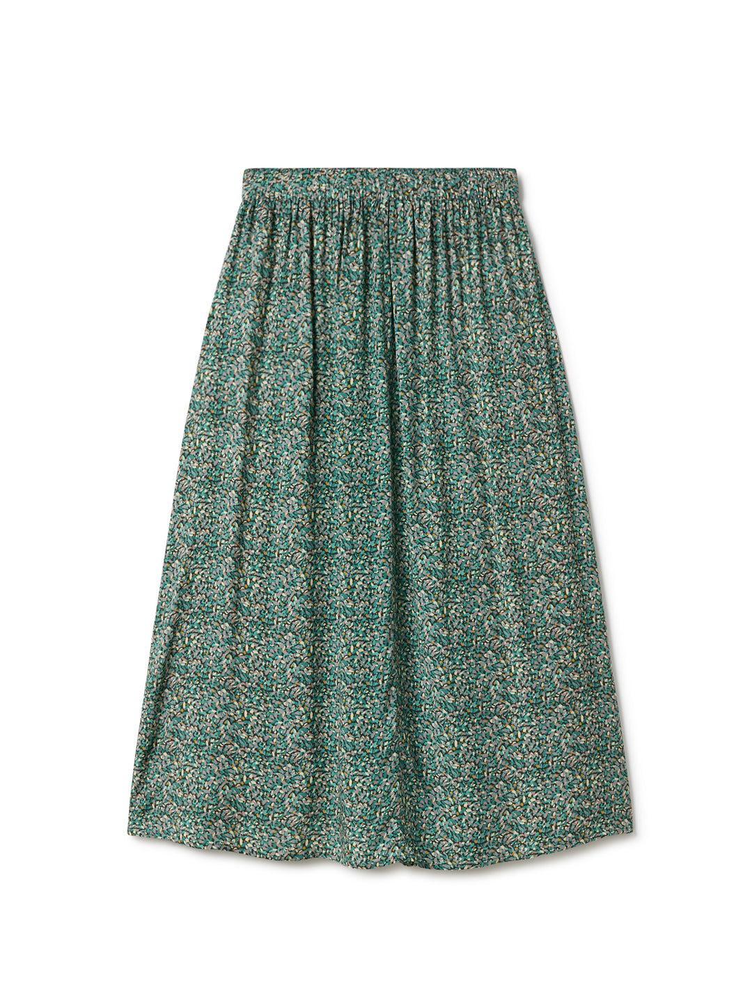 TWOTHIRDS womens vegan Skirt Tenararo Mixed Drops Blue