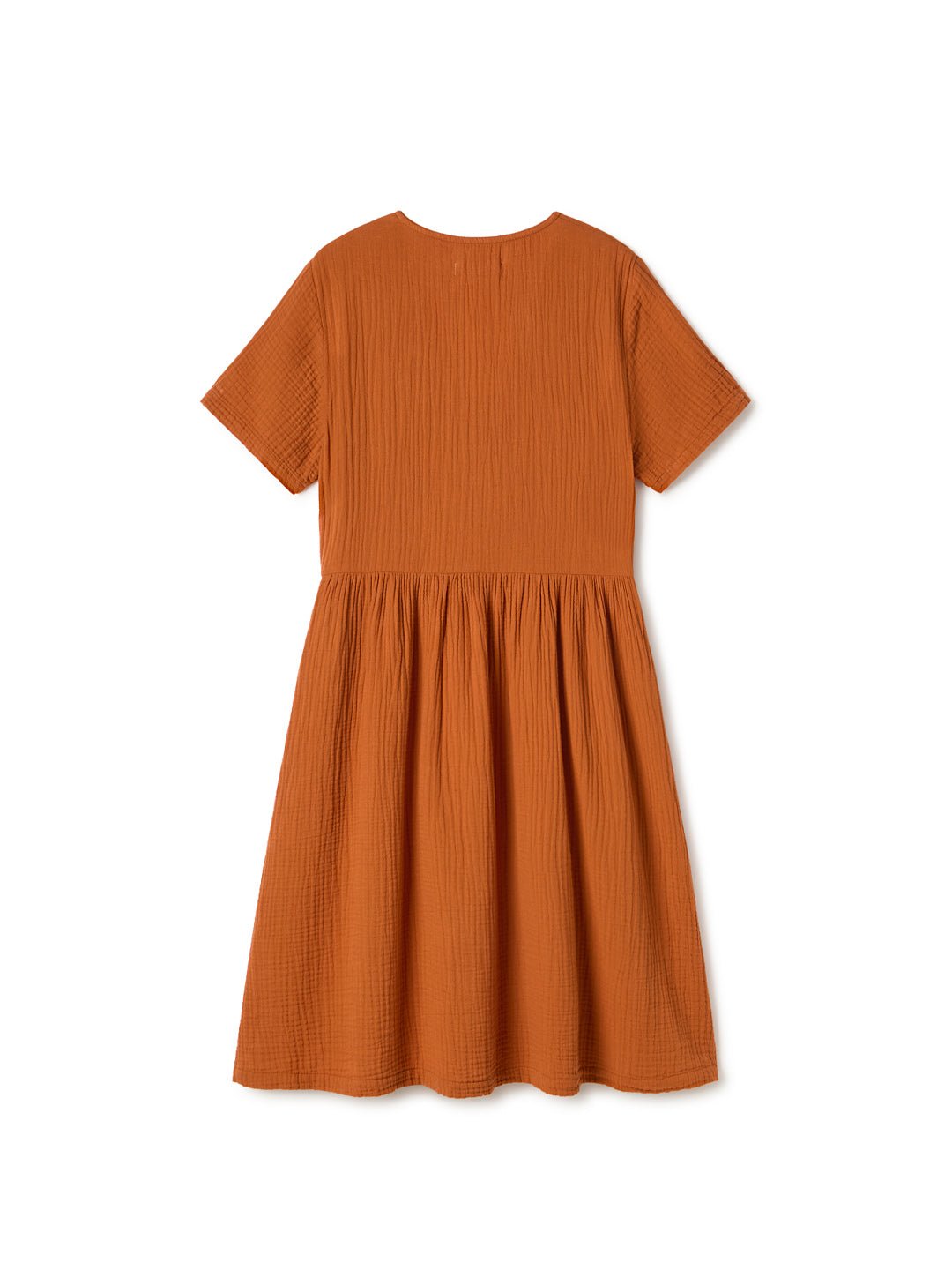 TWOTHIRDS womens vegan Dress Anegada Carrot Orange