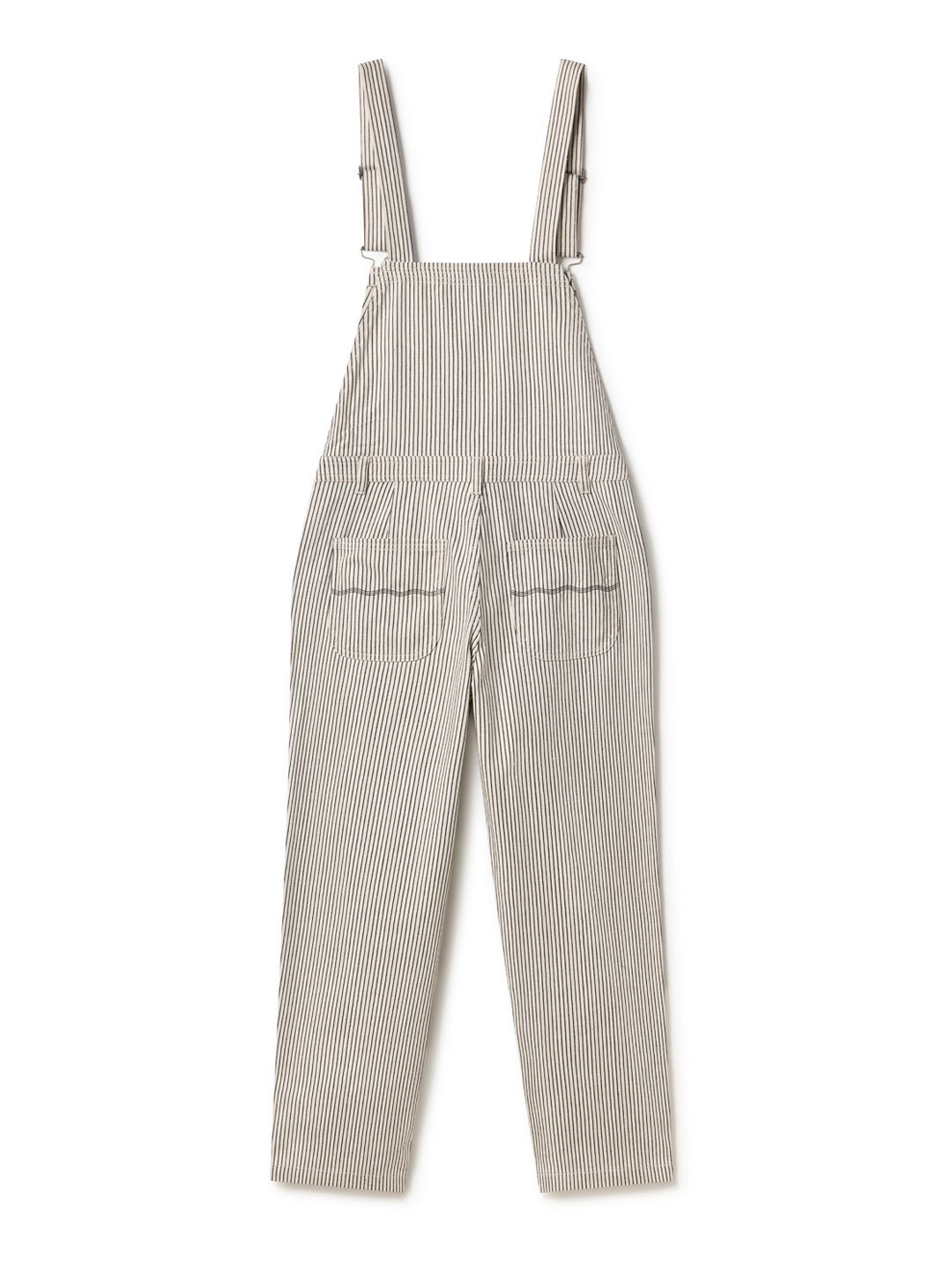TWOTHIRDS womens vegan Dungaree Gavdos Stripes