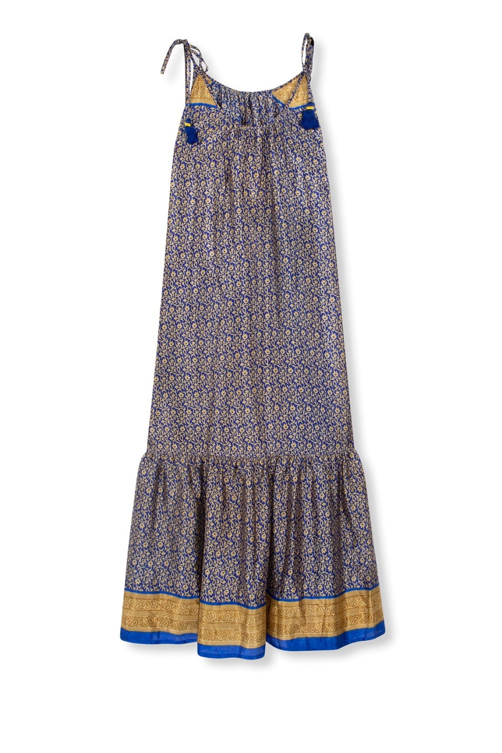 El.r&Atilde;&copy;sidu Damen vegan Kleid Myra Dunkelblau/ Braun