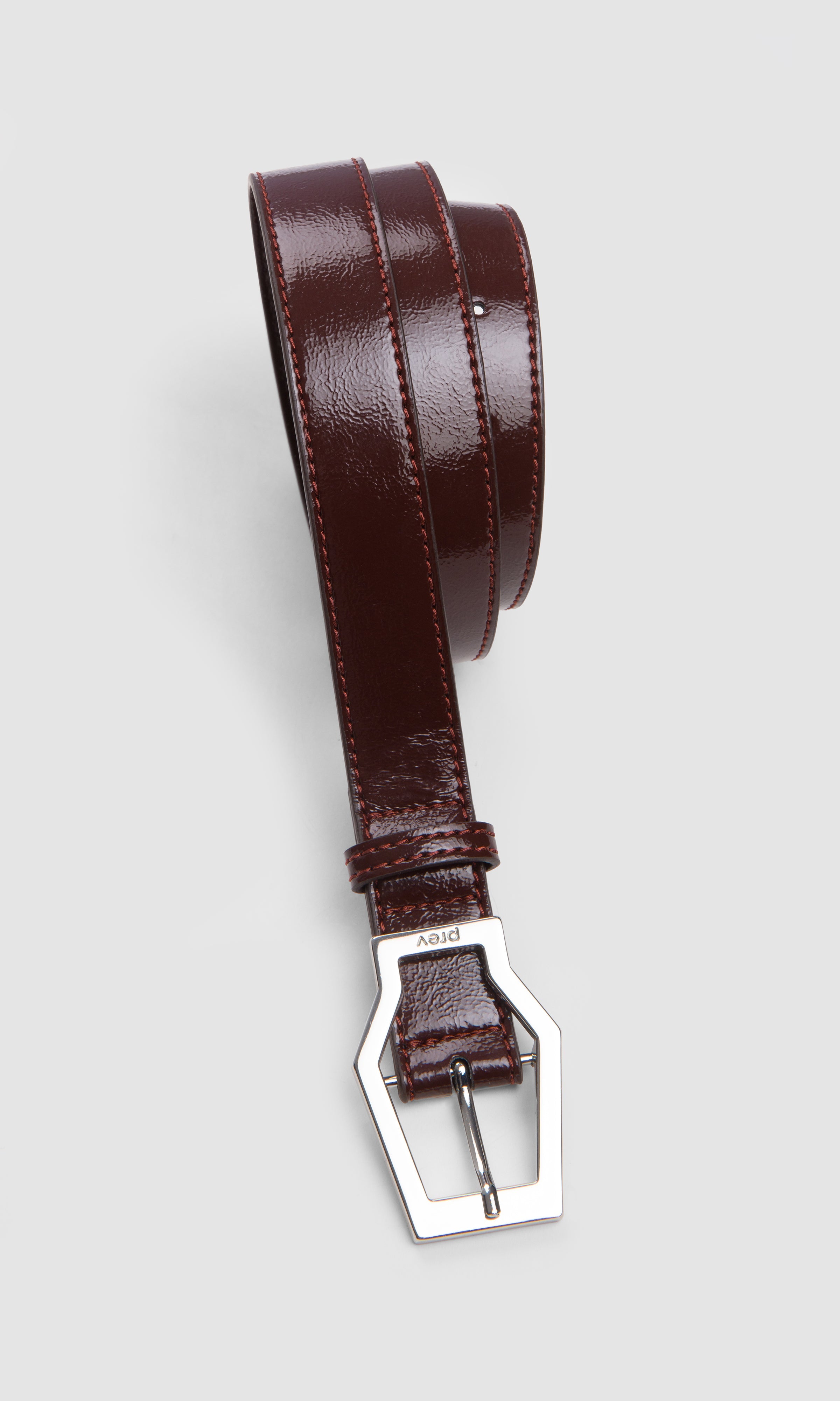 Prev womens vegan Belt Karel Midi Deep Plum