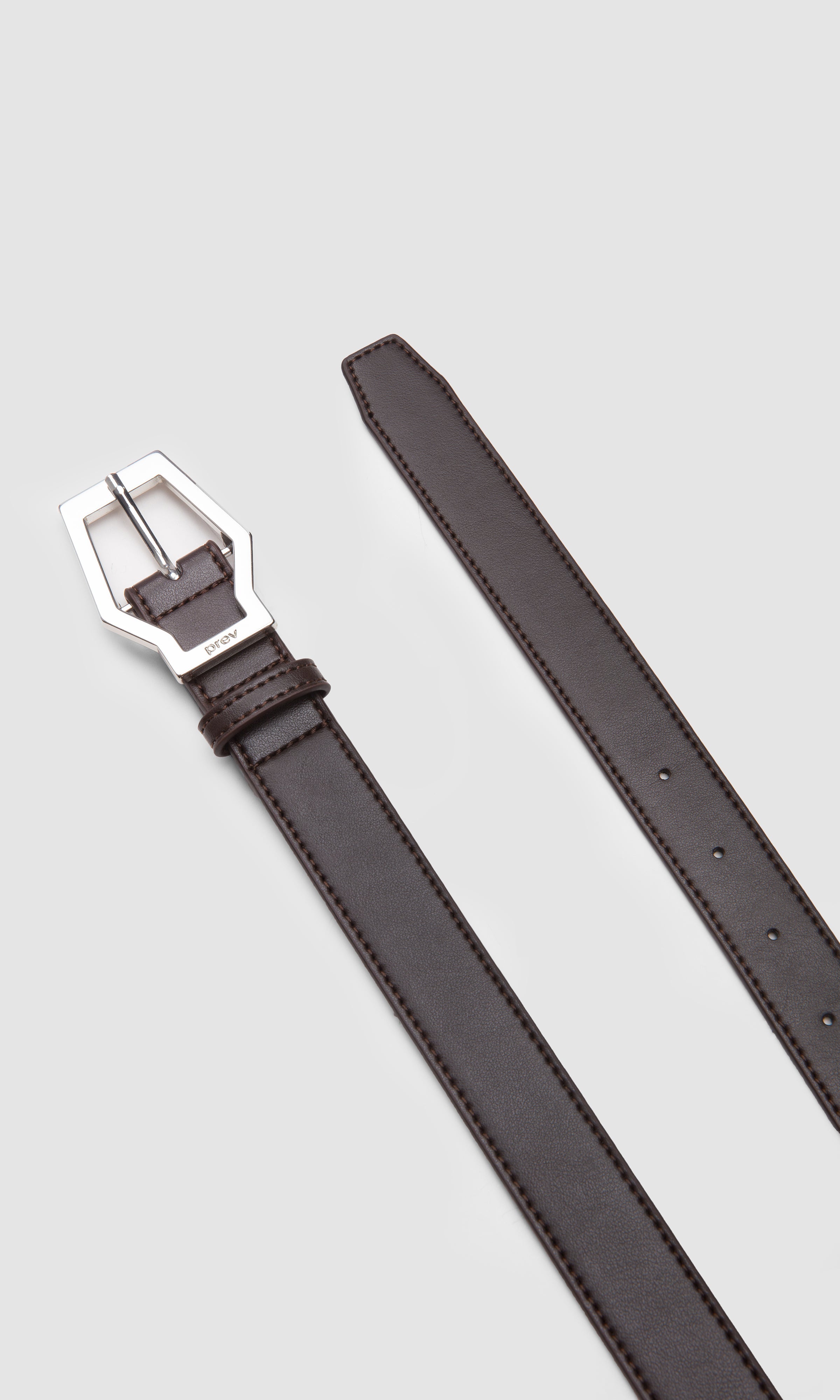 Prev womens vegan Belt Karel Midi Brownie