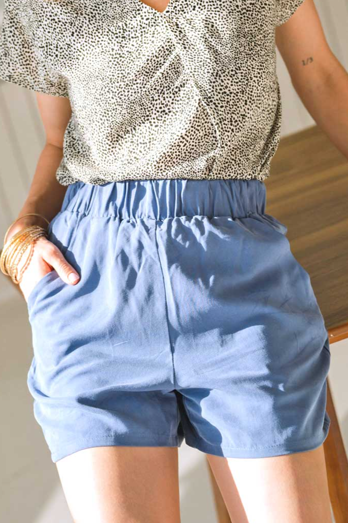 WiDDA Damen vegan Shorts Shorti Lavendel