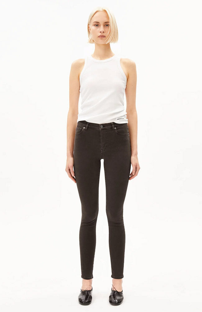 ARMEDANGELS womens vegan Jeans Tillaa Skinny Claystone