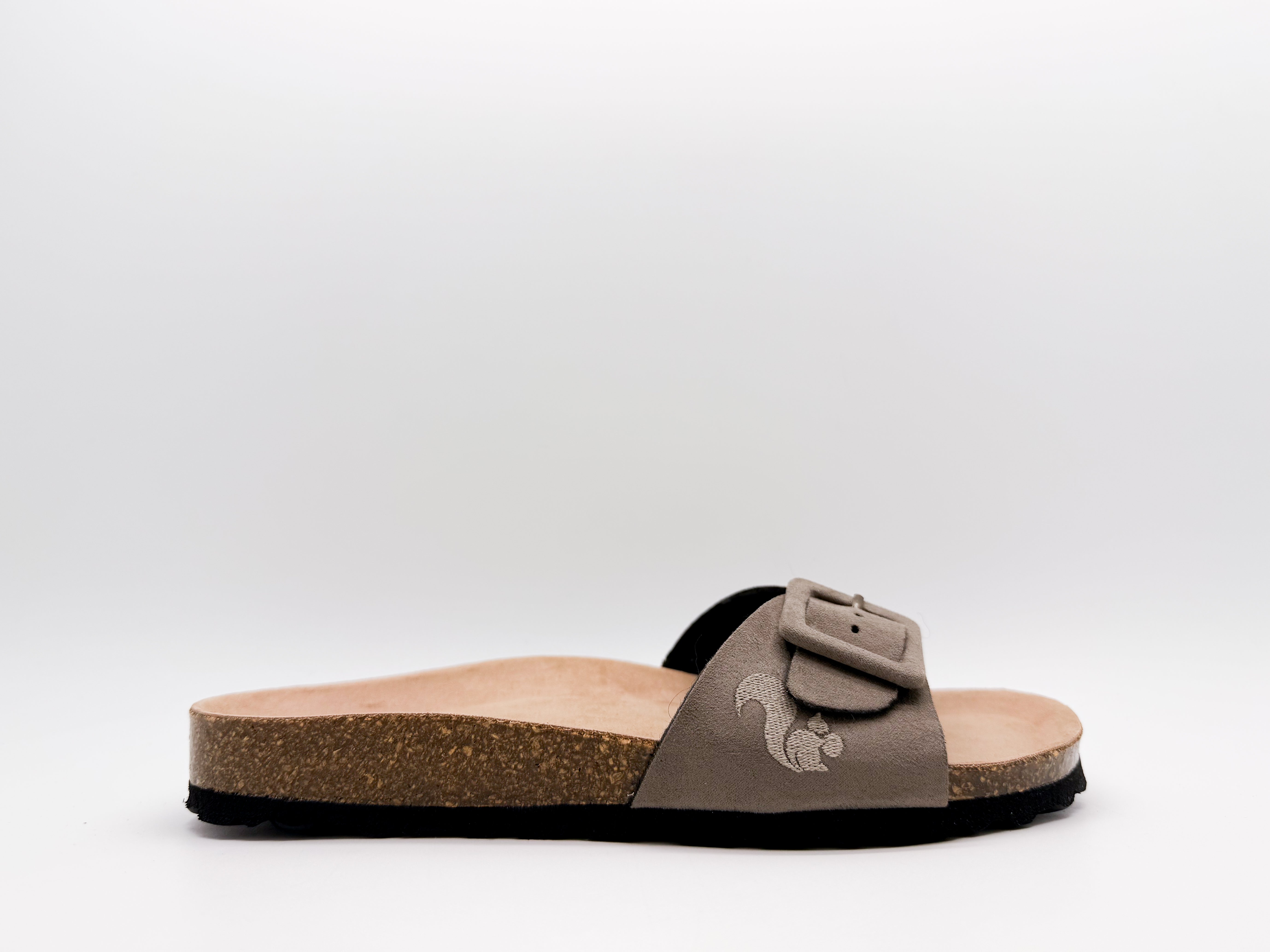 womens vegan Sandals Eco Bio Covered Strap Truffle Brown