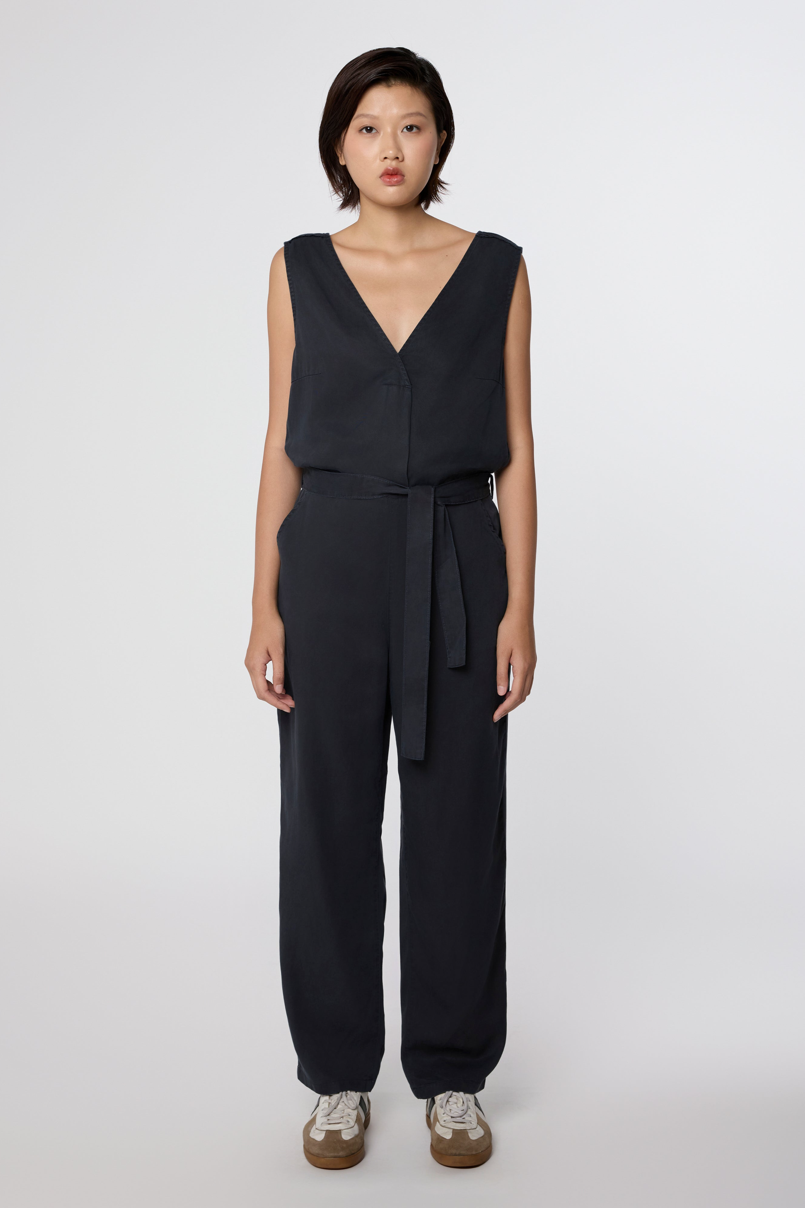 DAWN Damen vegan Strampler Dunkelblau