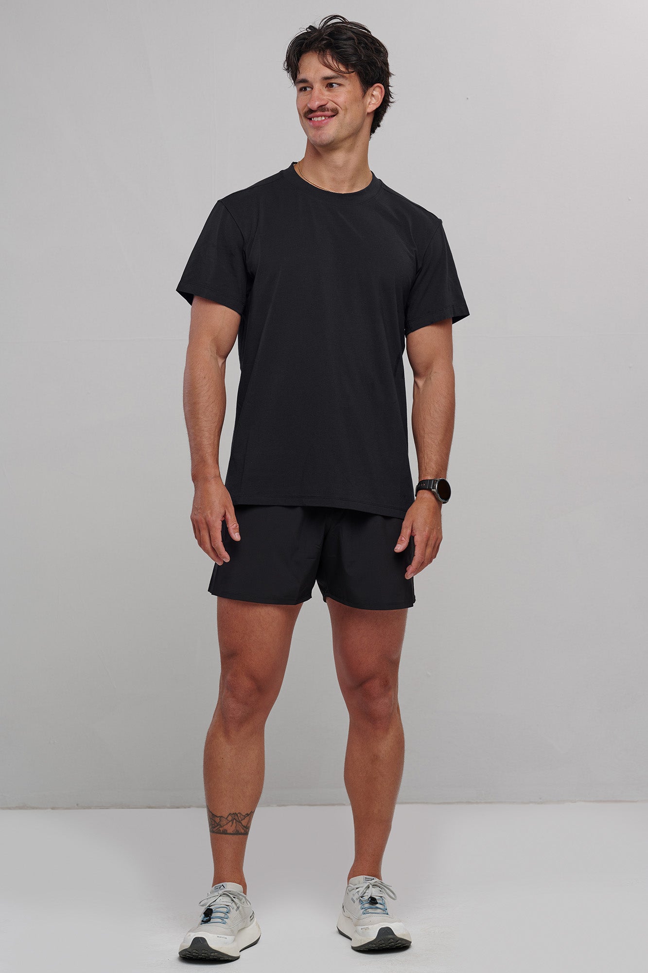 SEAAV men vegan T-Shirt Dockside Onyx