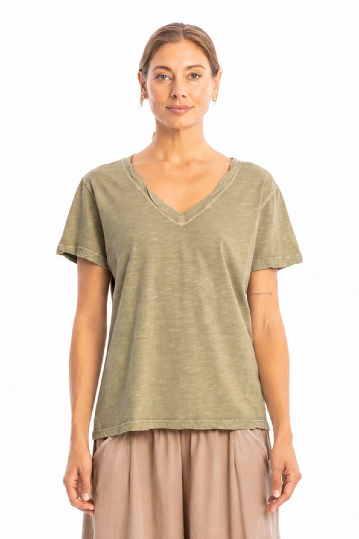 RAVENS VIEW IBIZA Damen vegan Top Nova Ivy Green