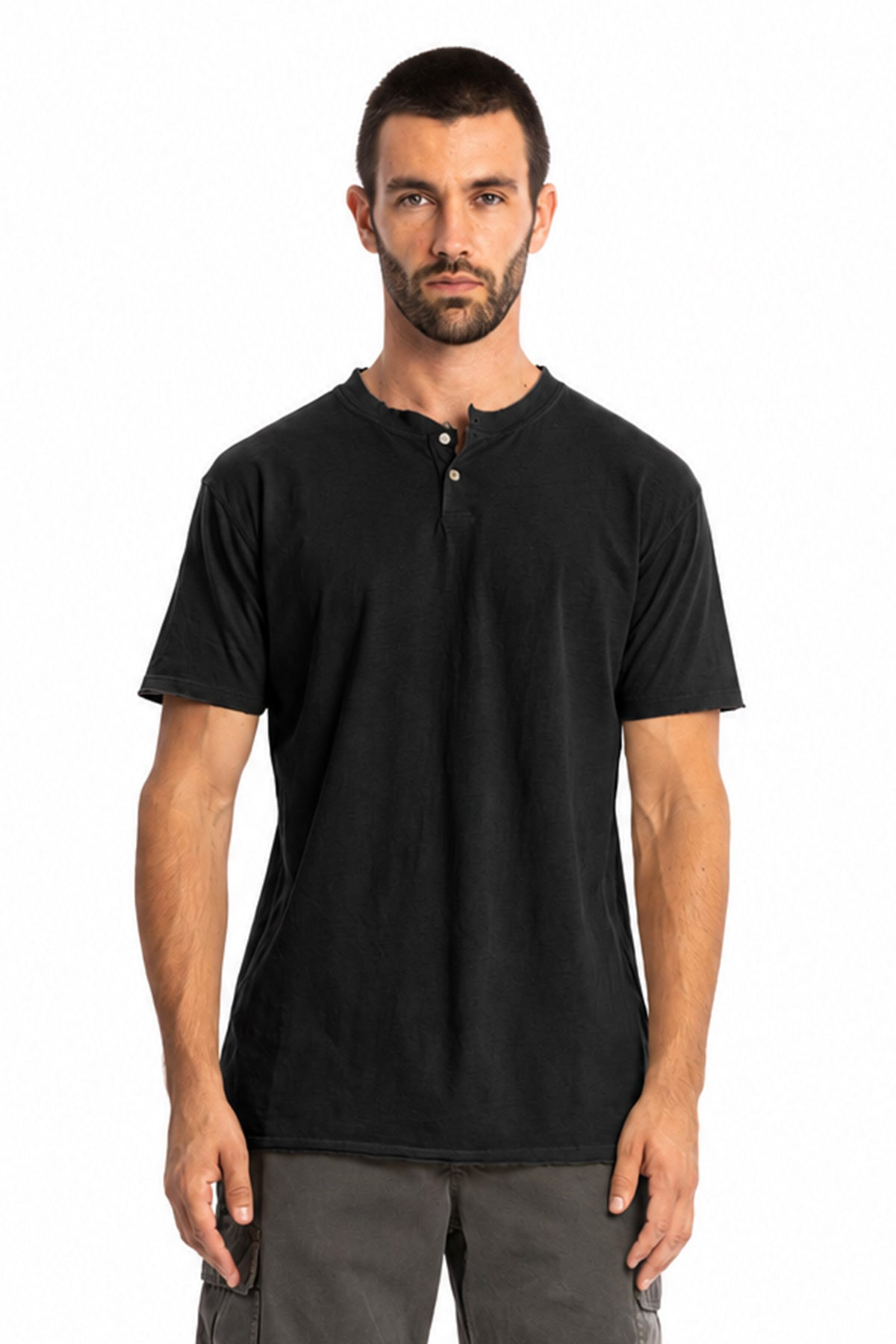 RAVENS VIEW IBIZA Herren vegan T-Shirt Dune Black