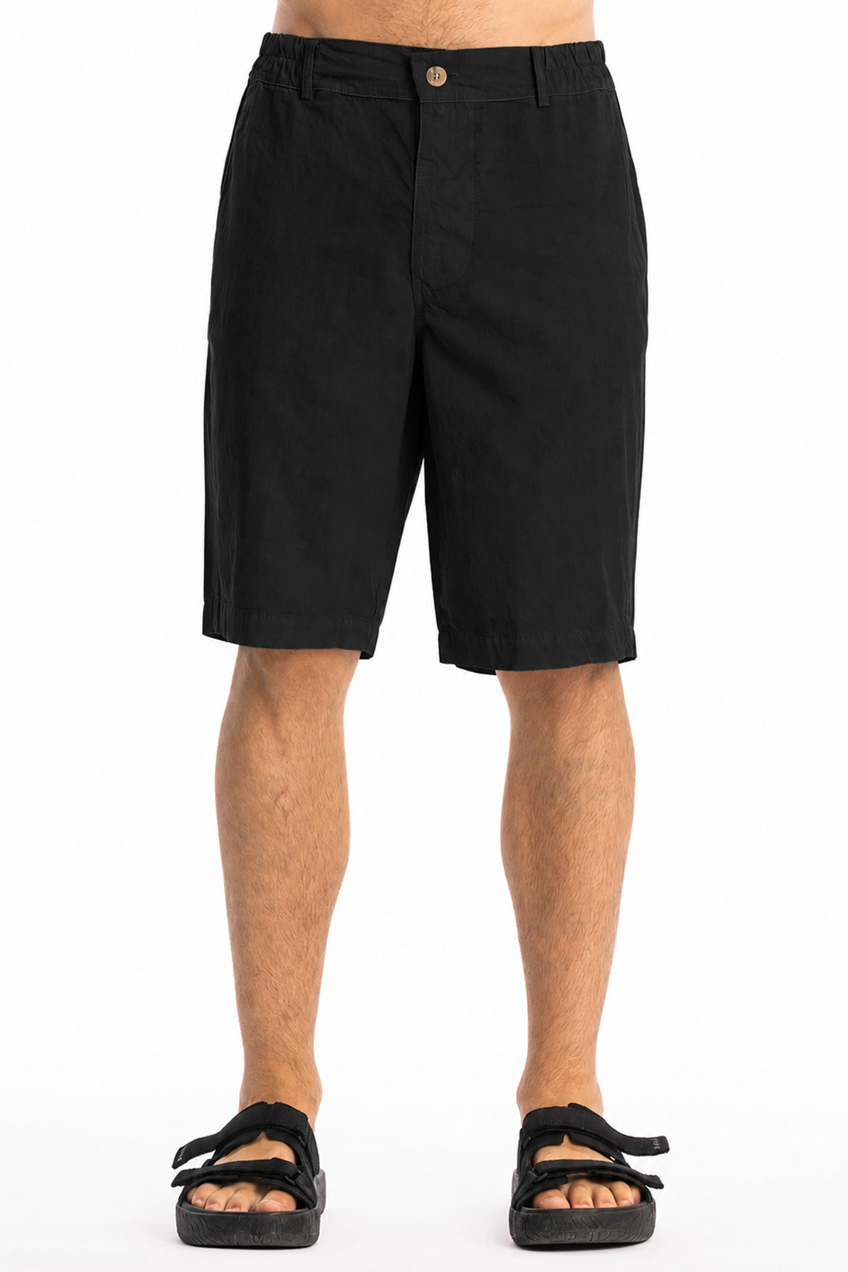 RAVENS VIEW IBIZA Herren vegan Shorts Von Mike Black