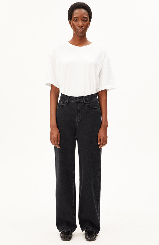 ARMEDANGELS womens vegan Jeans Enijaa Ebony Black