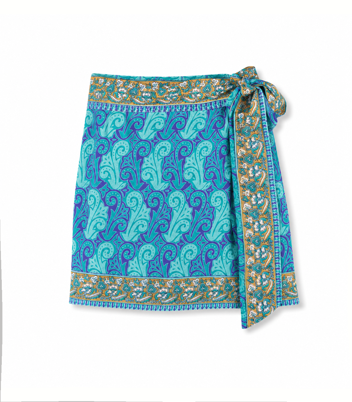 el.résidu womens vegan Skirt Amira Blue/ Dark Purple