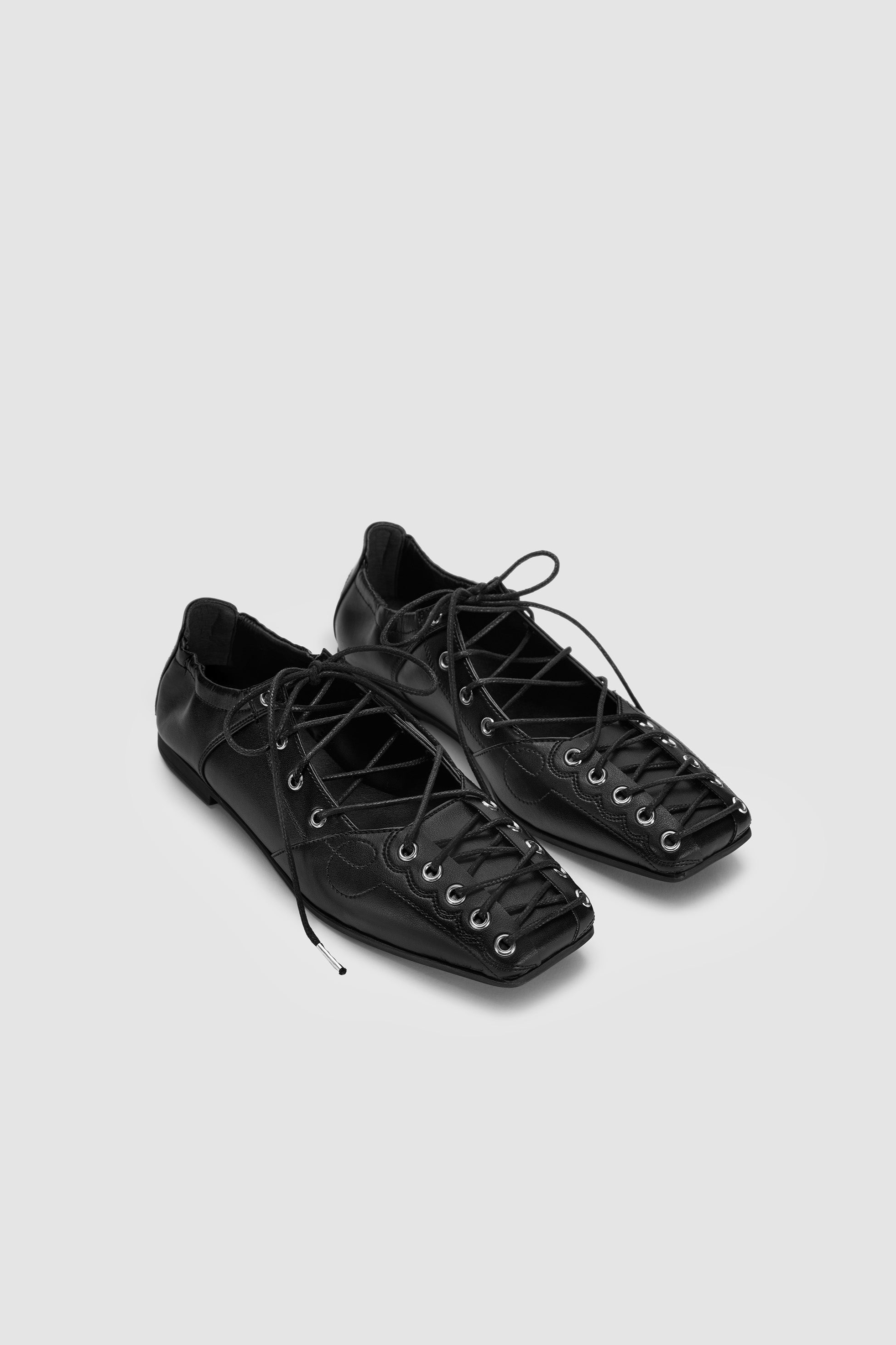 Prev Damen vegan Ballerinas Mae Schwarz